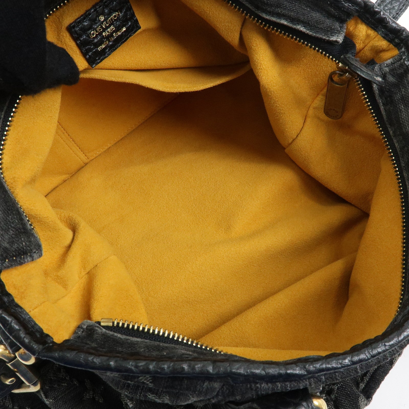 Louis Vuitton Monogram Denim Neo Cabby MM 2Way Bag Noir M95351