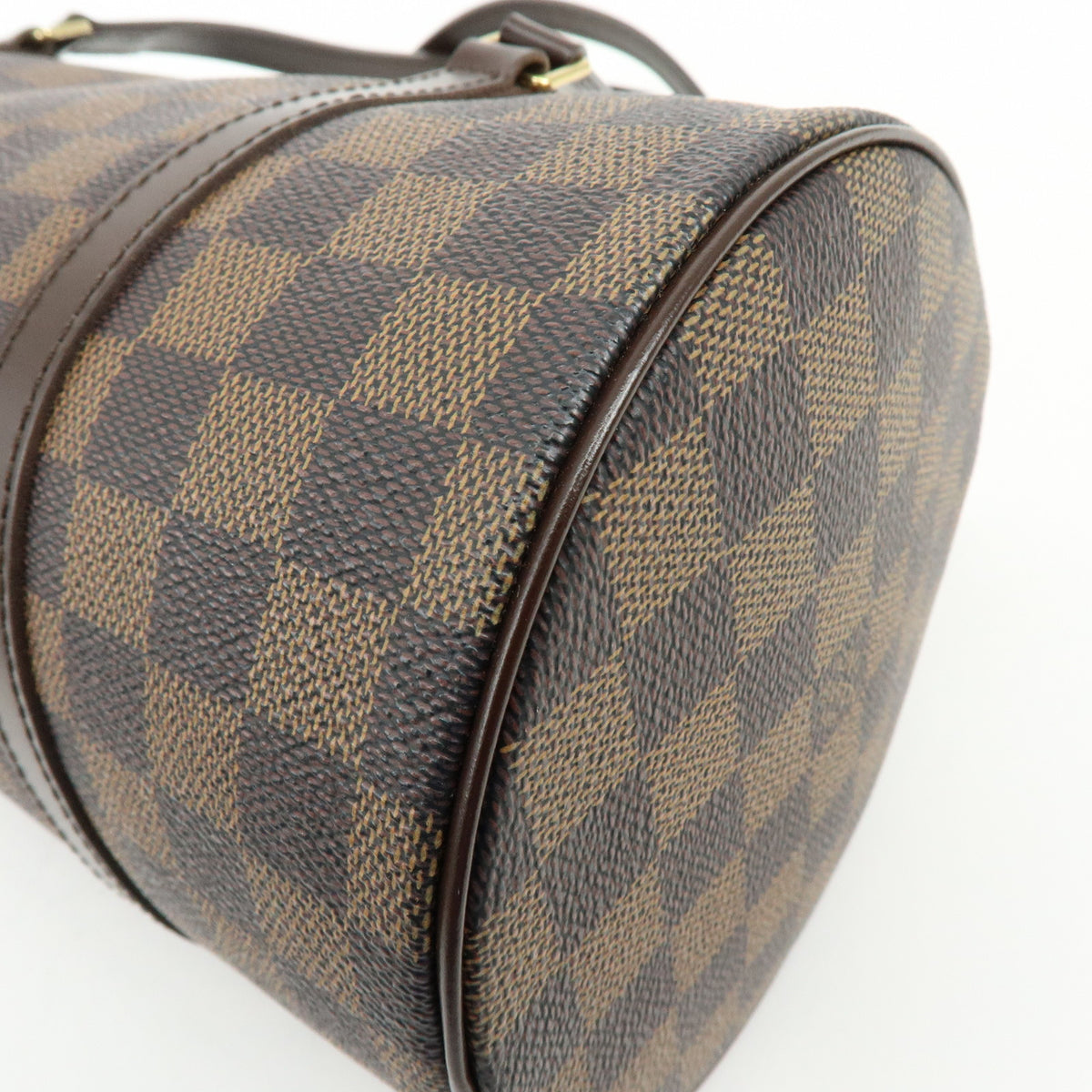 Louis Vuitton Damier Ebene Papillon 30 Hand Bag & Pouch Brown N51303