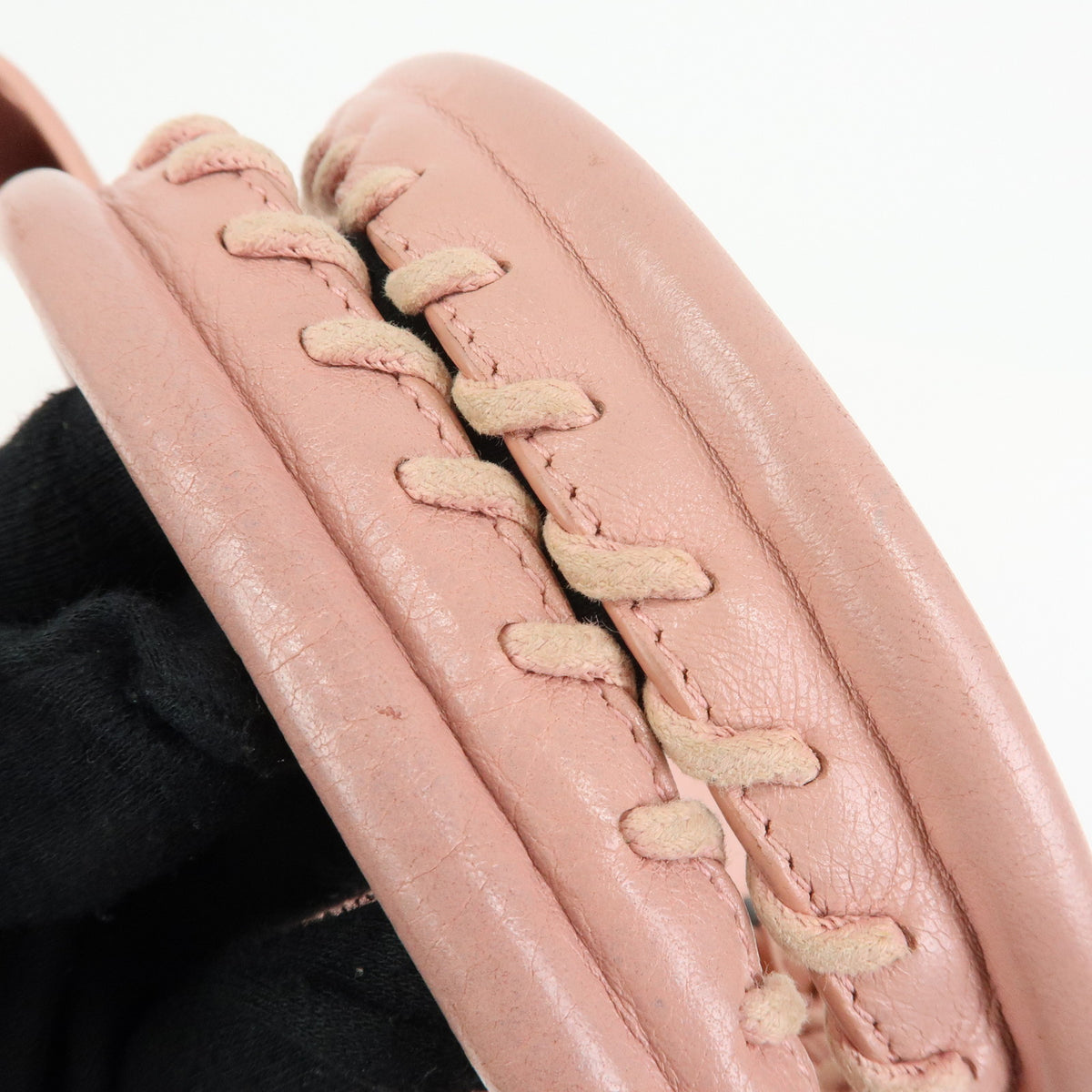 BALENCIAGA Classic The Sunday Leather Tote Bag Hand Bag Pink 228750
