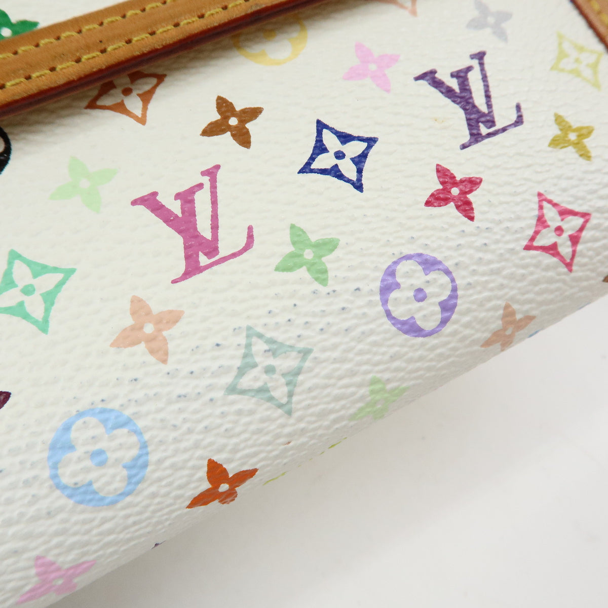 Louis Vuitton Monogram Porte Trezor International Wallet Blanc M92659