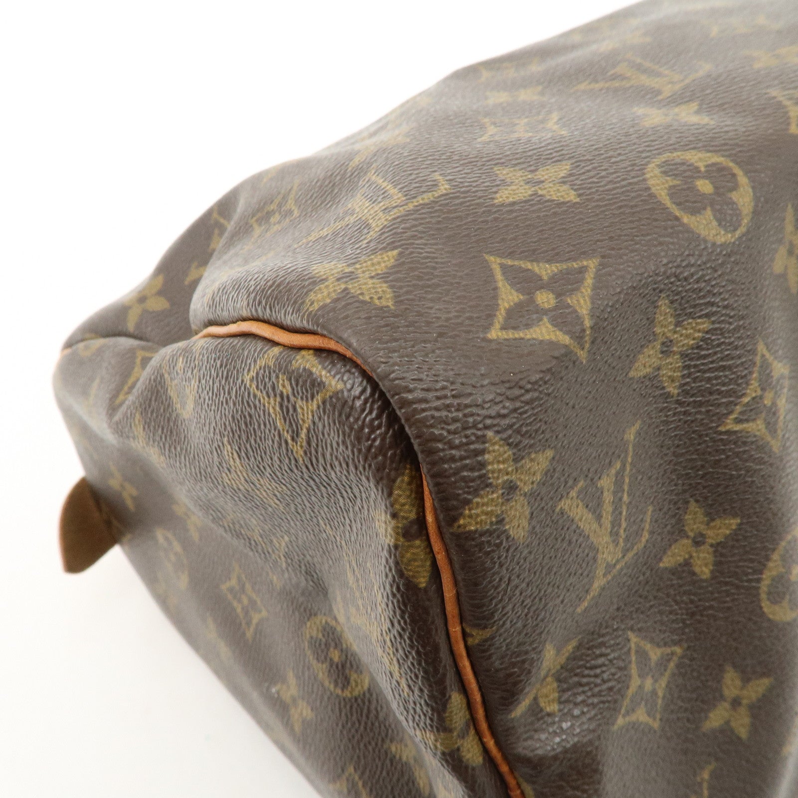 Louis Vuitton Monogram Speedy 30 Hand Bag Boston Bag M41526 Used