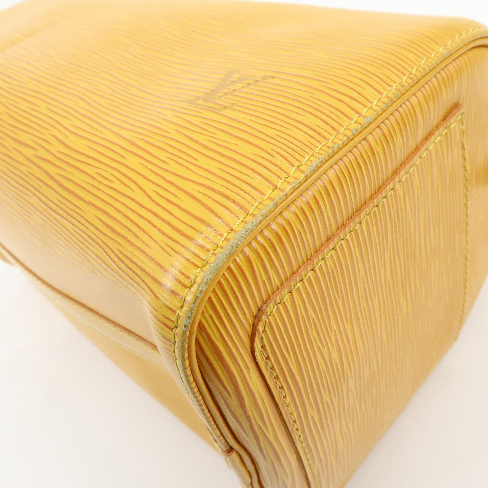 Louis Vuitton Epi Speedy 25 Boston Bag Hand Bag Yellow M43019
