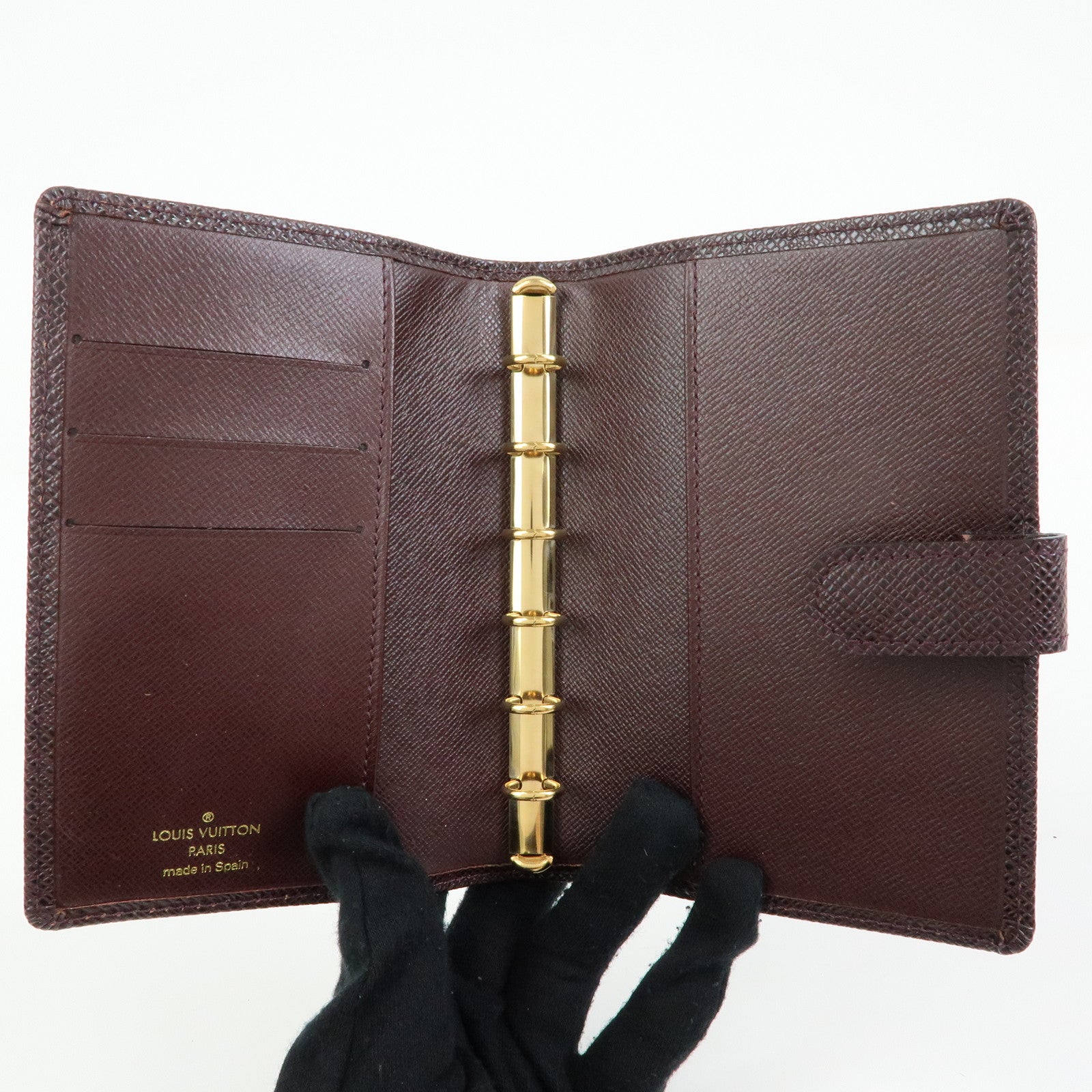 Louis Vuitton Set of 2 Epi Taiga Planner Cover R20059 R20416