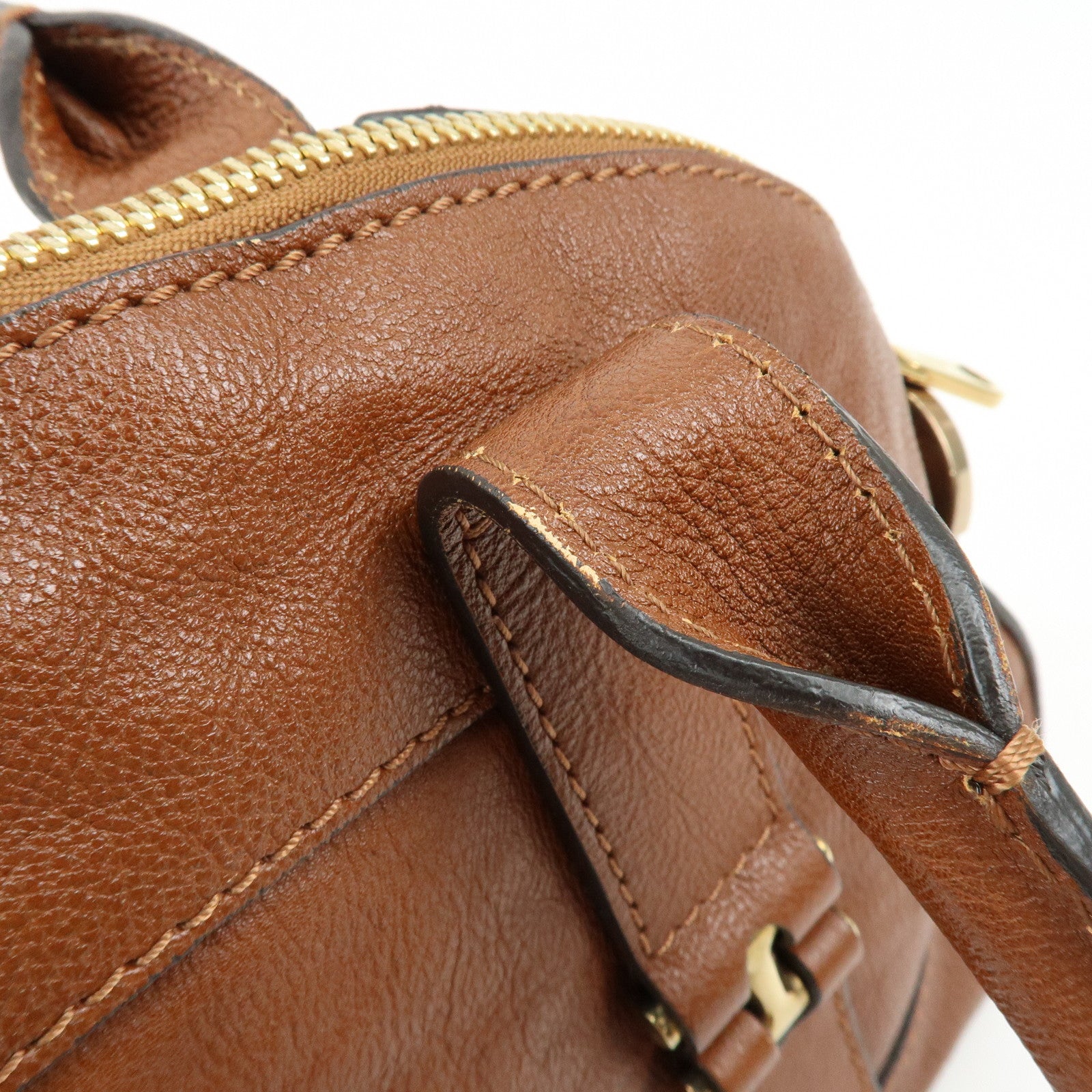 Chloe Leahter Georgia Shoulder Bag Hand Bag Brown