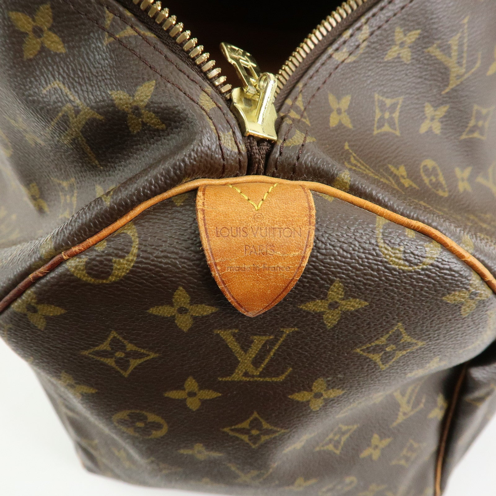 Louis Vuitton Monogram Keep All 50 Boston Bag Brown M41426