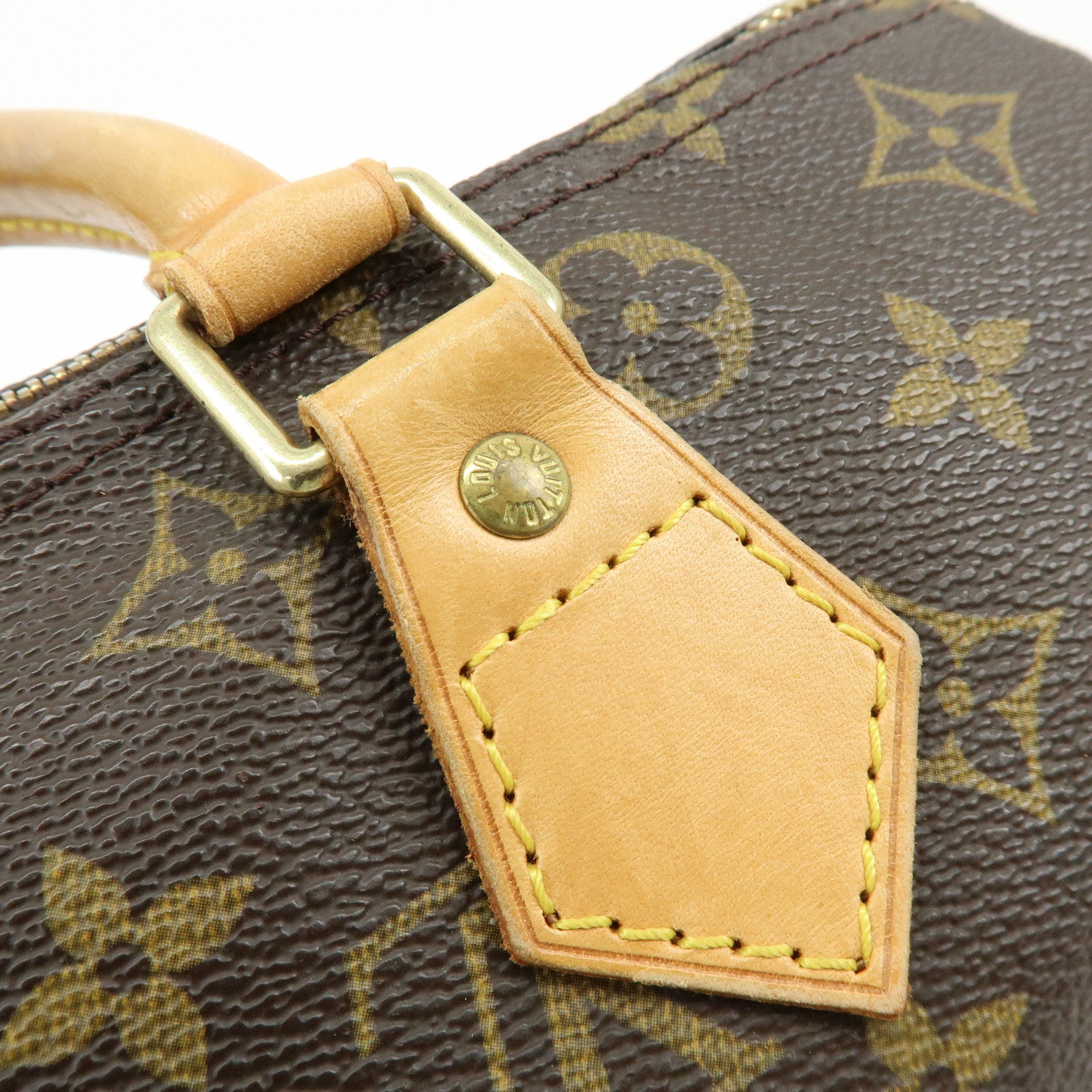 Louis Vuitton Monogram Speedy 30 Boston Bag Hand Bag Brown M41526