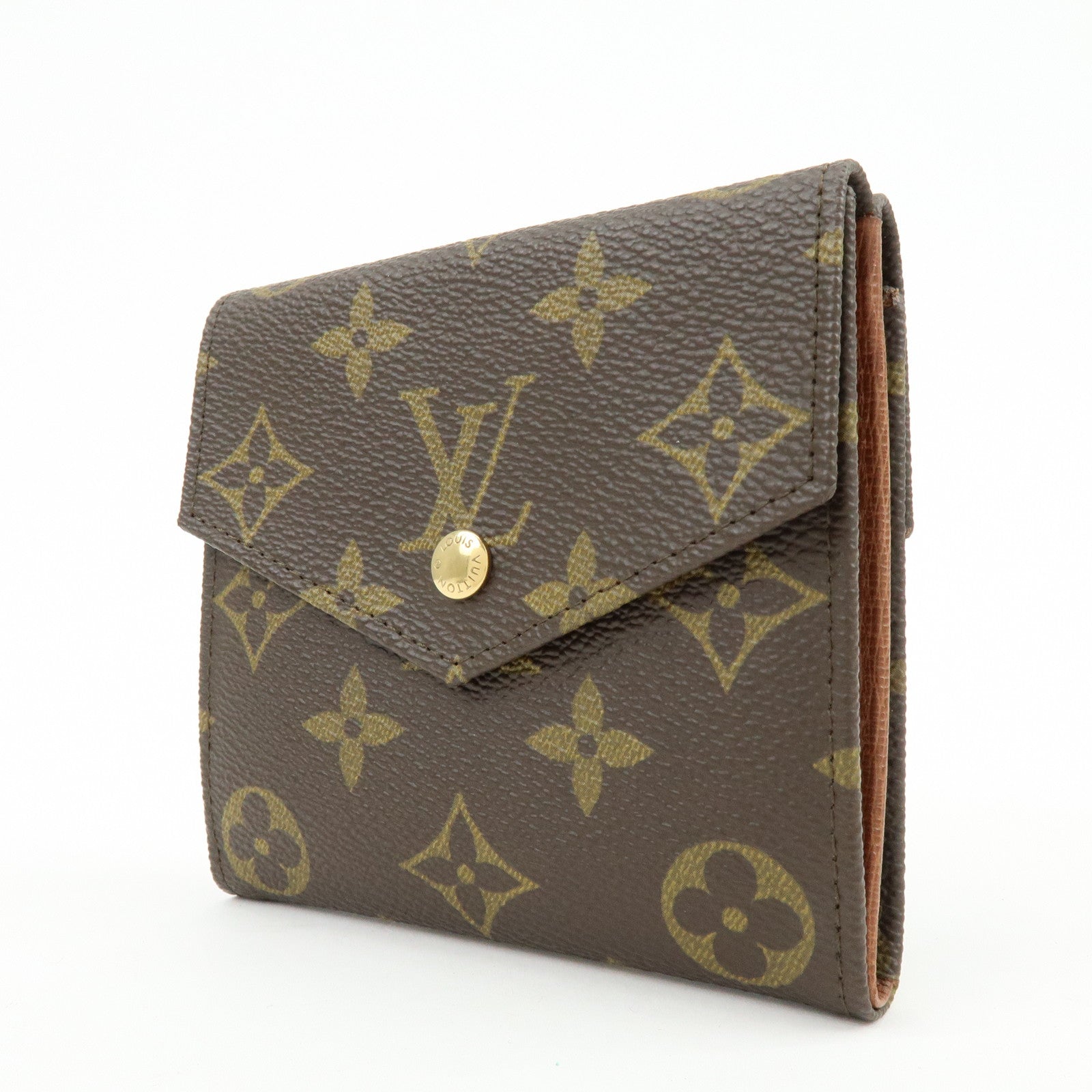 Louis Vuitton Monogram Porte Monnaie Billet Carte Credit M61660