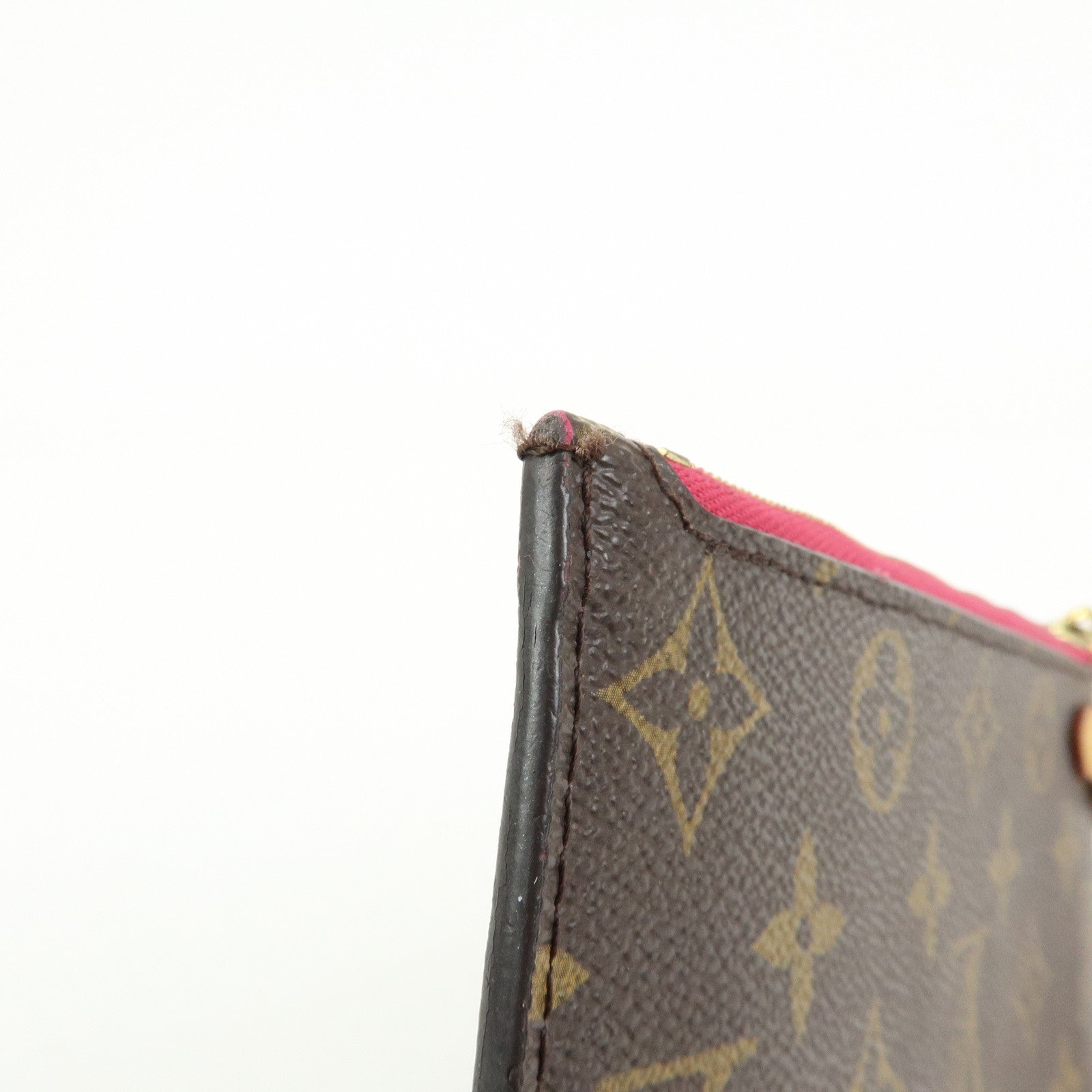 Louis Vuitton Monogram Canvas Pouch for Neverfull PM Tote Bag Pivoine