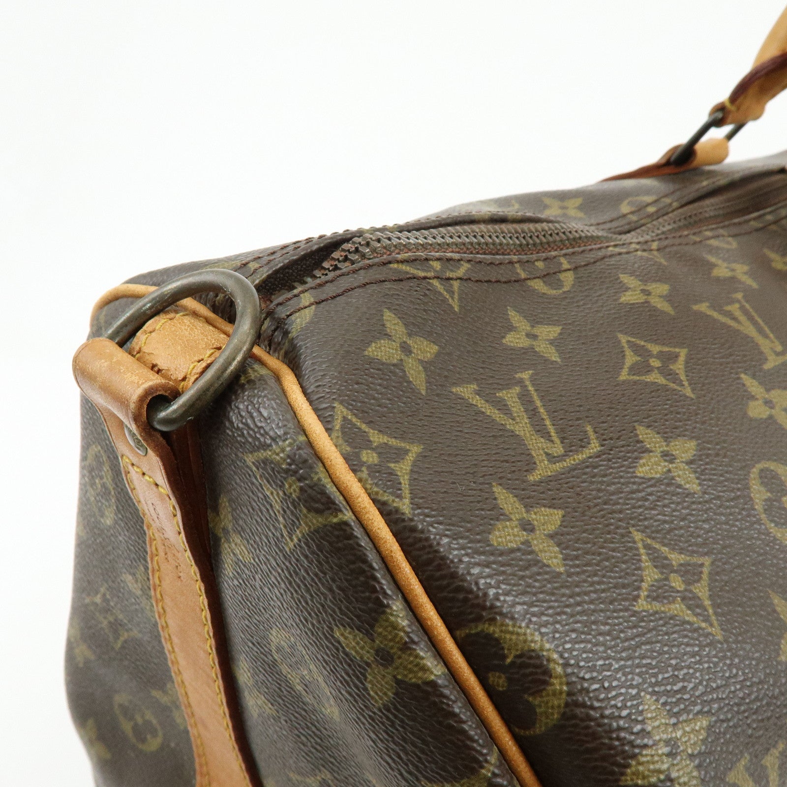 Louis Vuitton Keep All Bandouliere 55 Boston Bag Hand Bag M41414