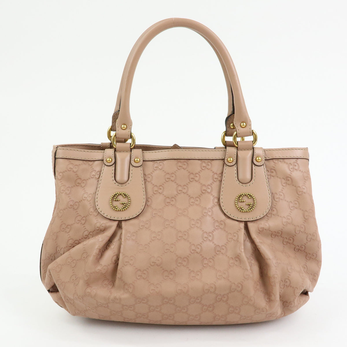 GUCCI Scarlett Guccissima Leather Tote Bag Hand Bag Pink 269953