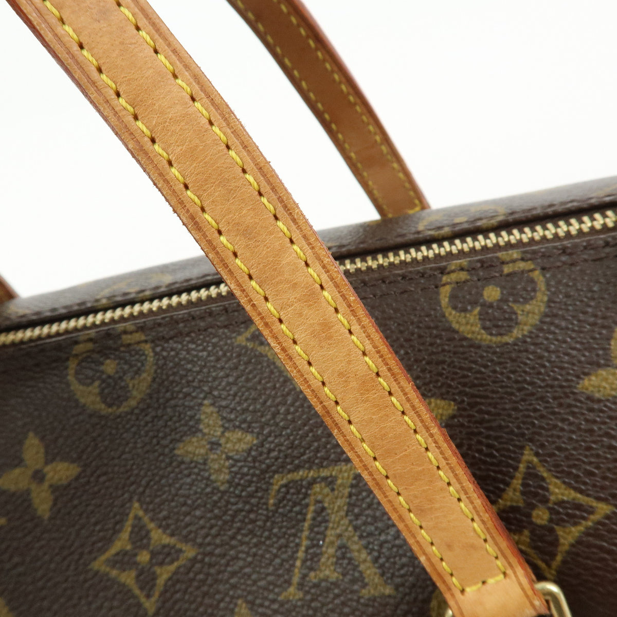 Louis Vuitton Monogram Papillon 26 Hand Bag Brown M51386