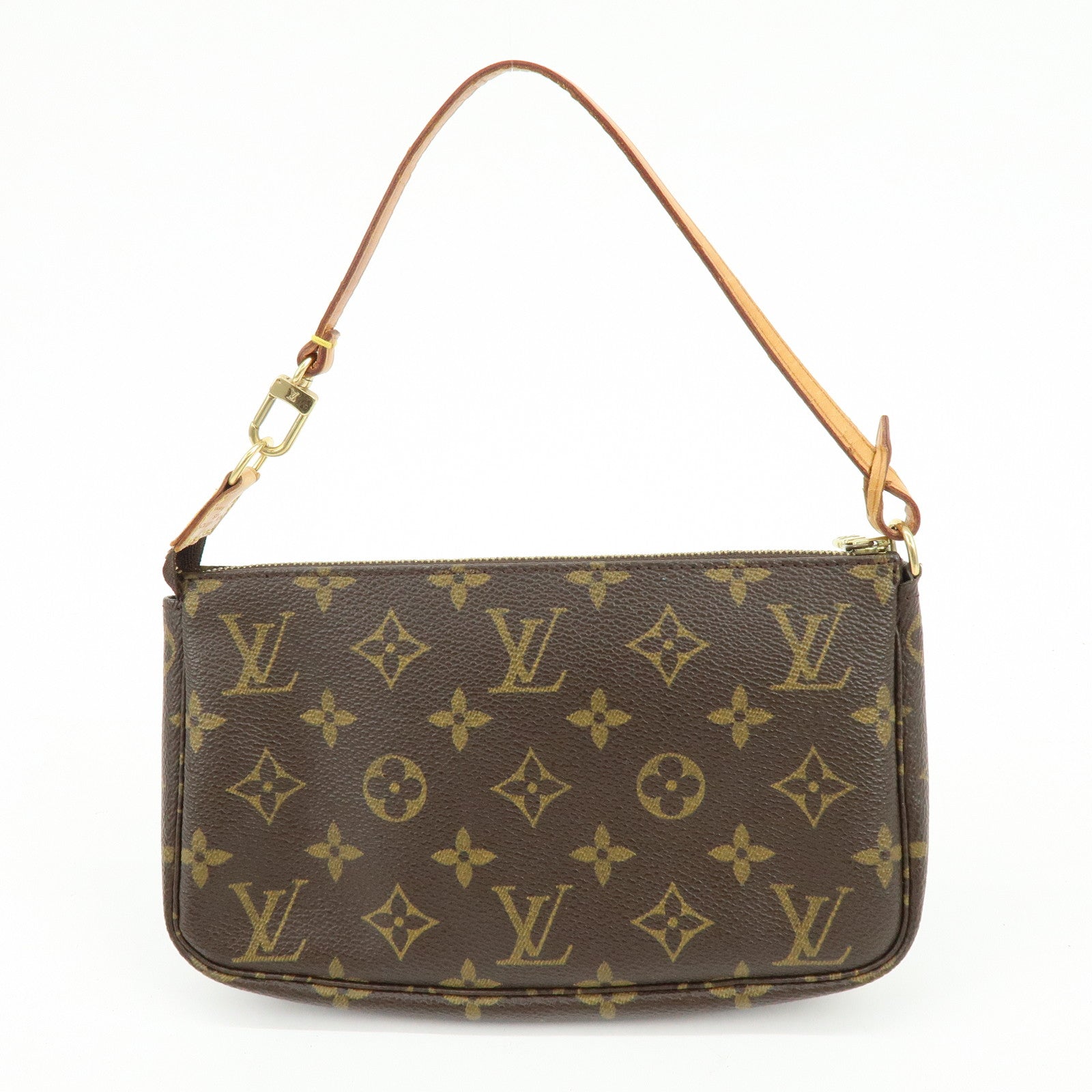 Louis Vuitton Monogram Pochette Accessoires Pouch Hand Bag M51980