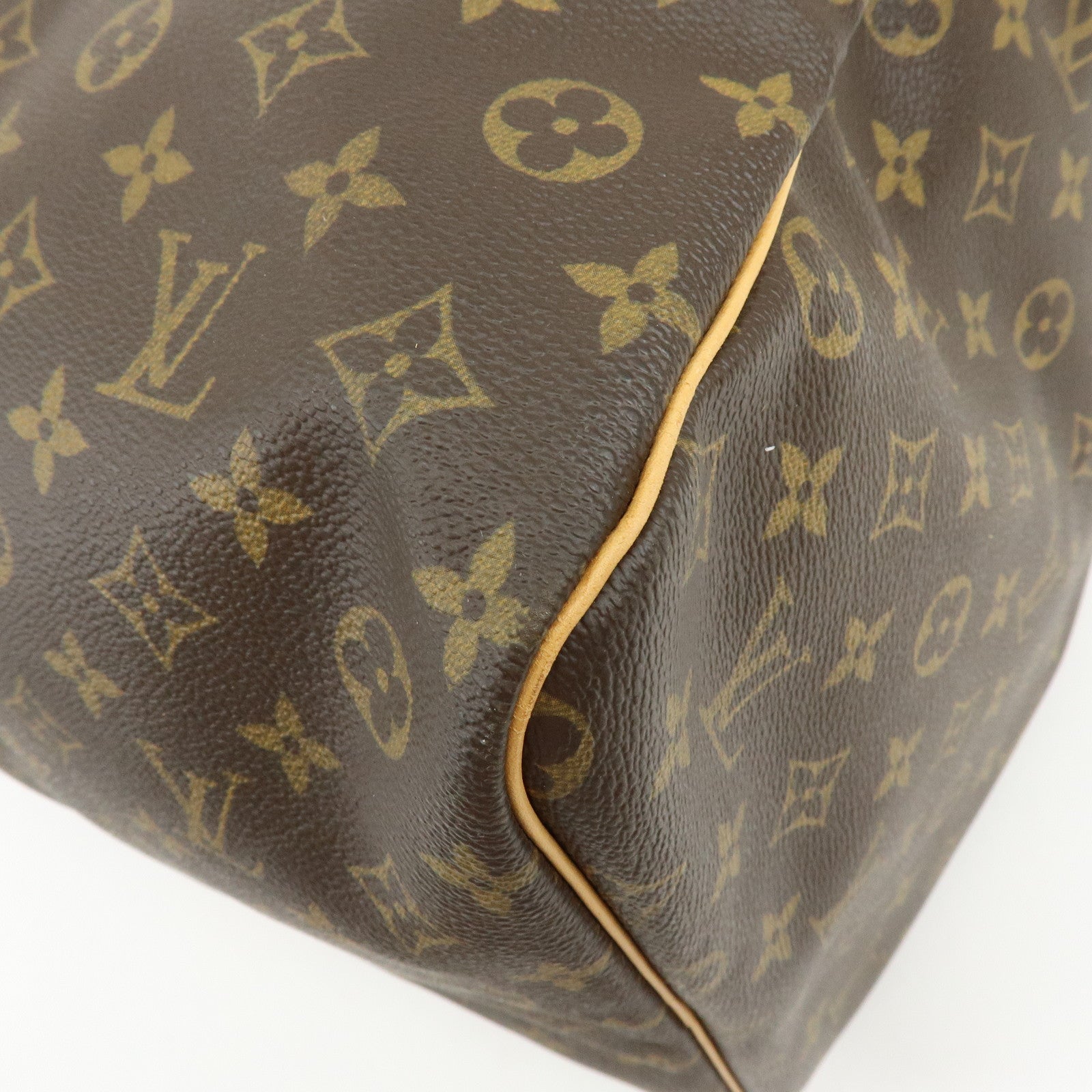 Louis Vuitton Monogram Keep All 60 Boston Bag Brown M41422