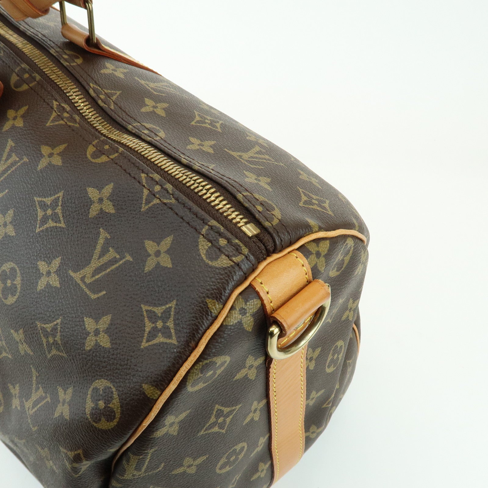 Louis Vuitton Monogram Keep All Bandouliere 50 Boston Bag M41416