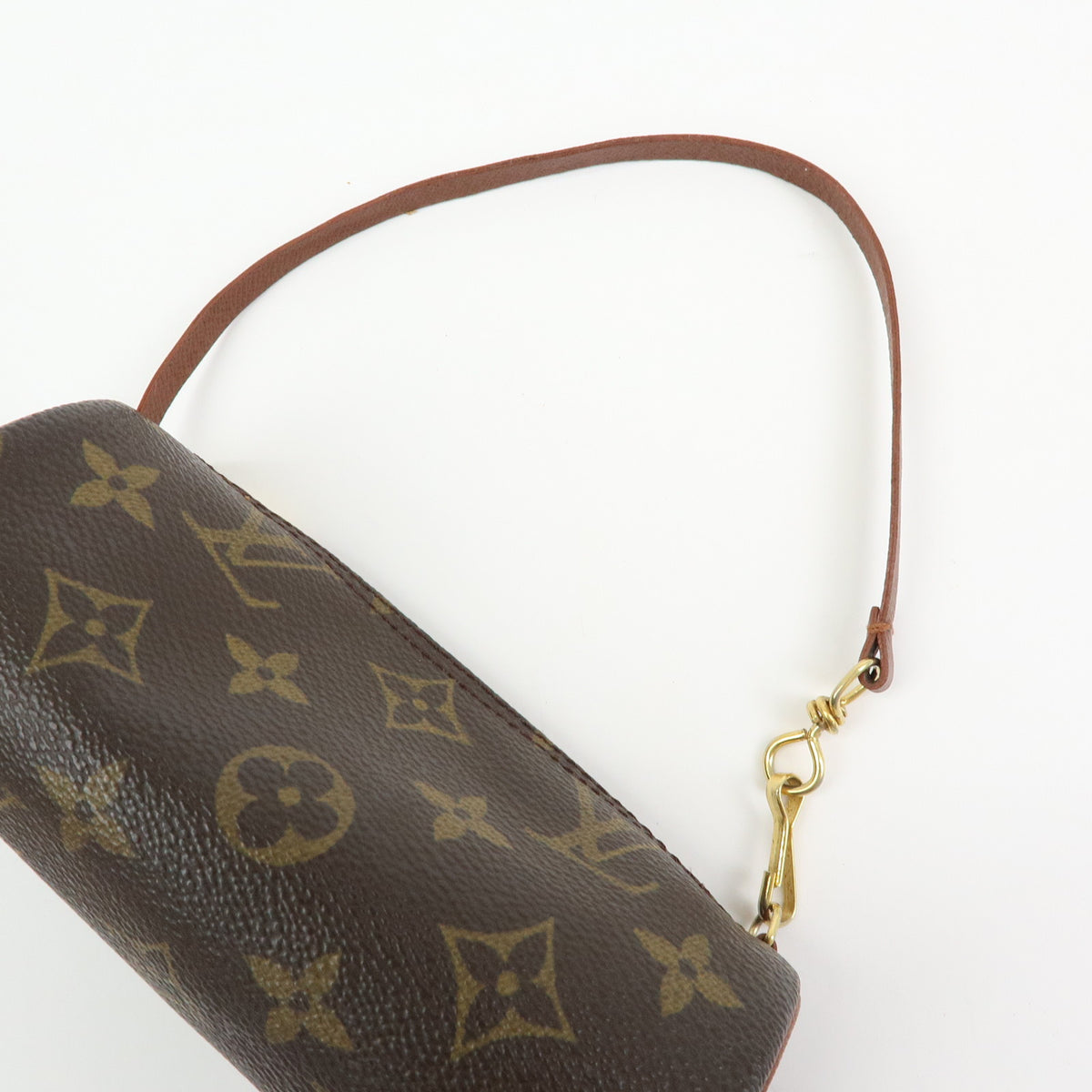 Louis Vuitton Monogram Mini Pouch for Papillon Bag Brown