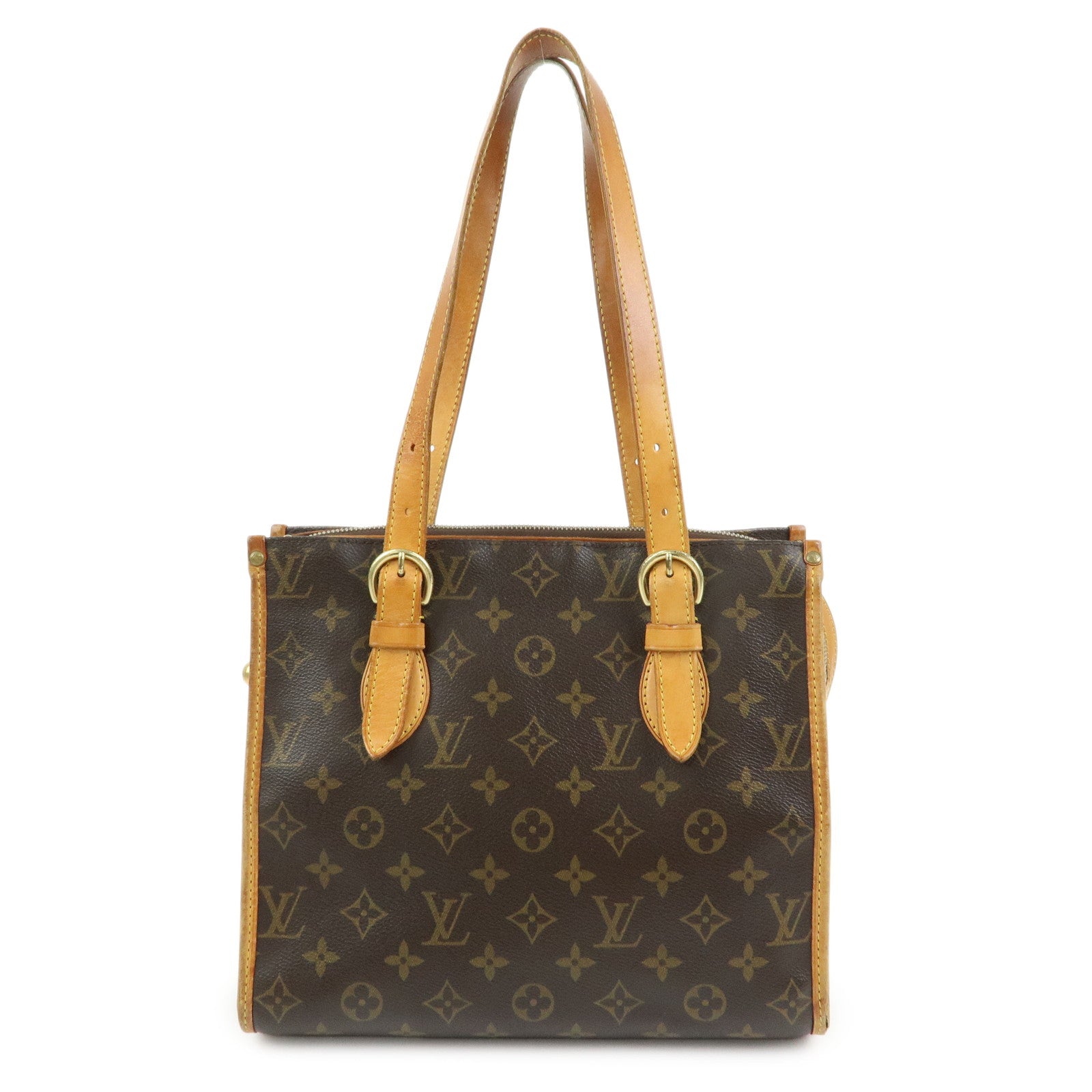 Louis Vuitton Monogram Popincourt Haut Shoulder Bag Brown M40007