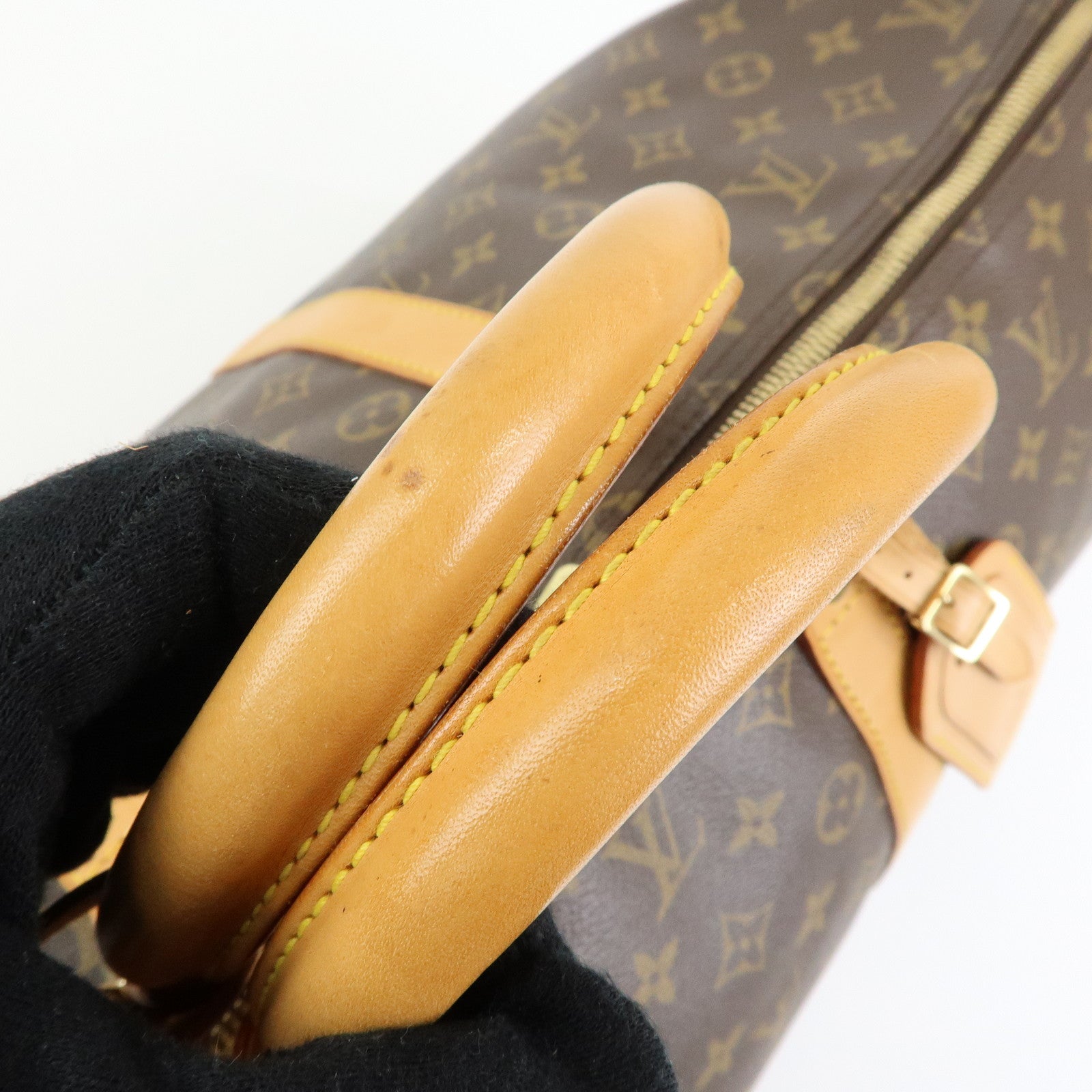Louis Vuitton Monogram Keep All Bandouliere 55 Boston Bag M41414