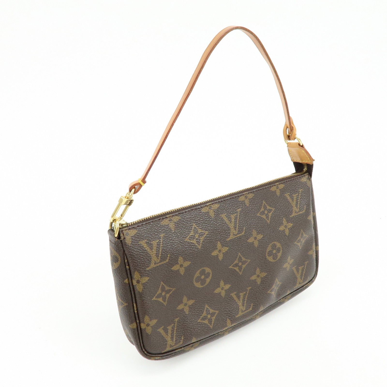 Louis Vuitton Monogram Pochette Accessoires Pouch Hand Bag M51980