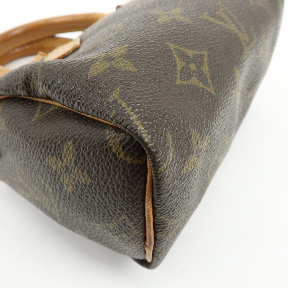 Louis Vuitton Monogram Mini Speedy Hand Bag Brown M41534 J75011 Lot