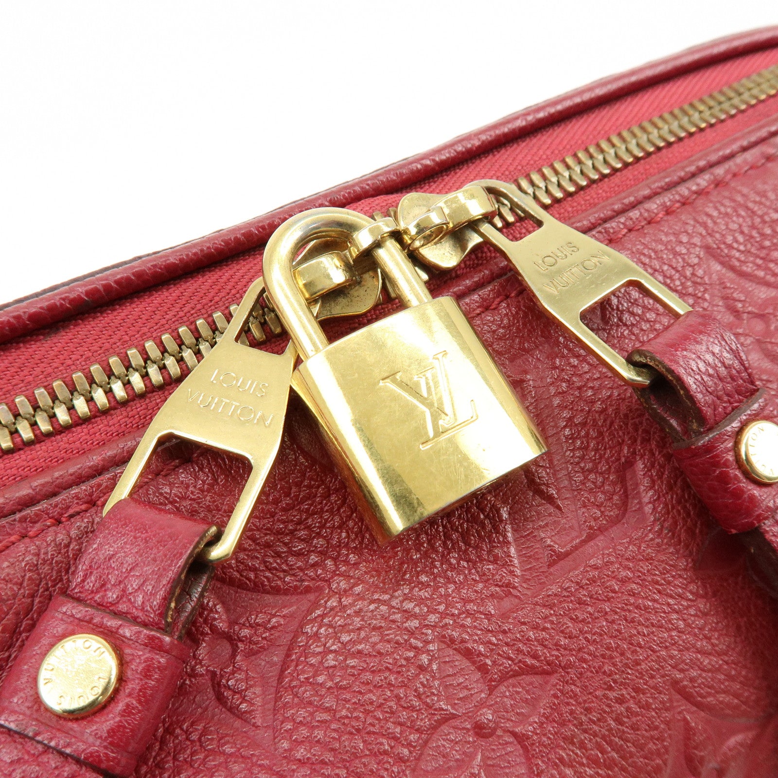 Louis Vuitton Monogram Empreinte Speedy Bandouliere 25 M40764