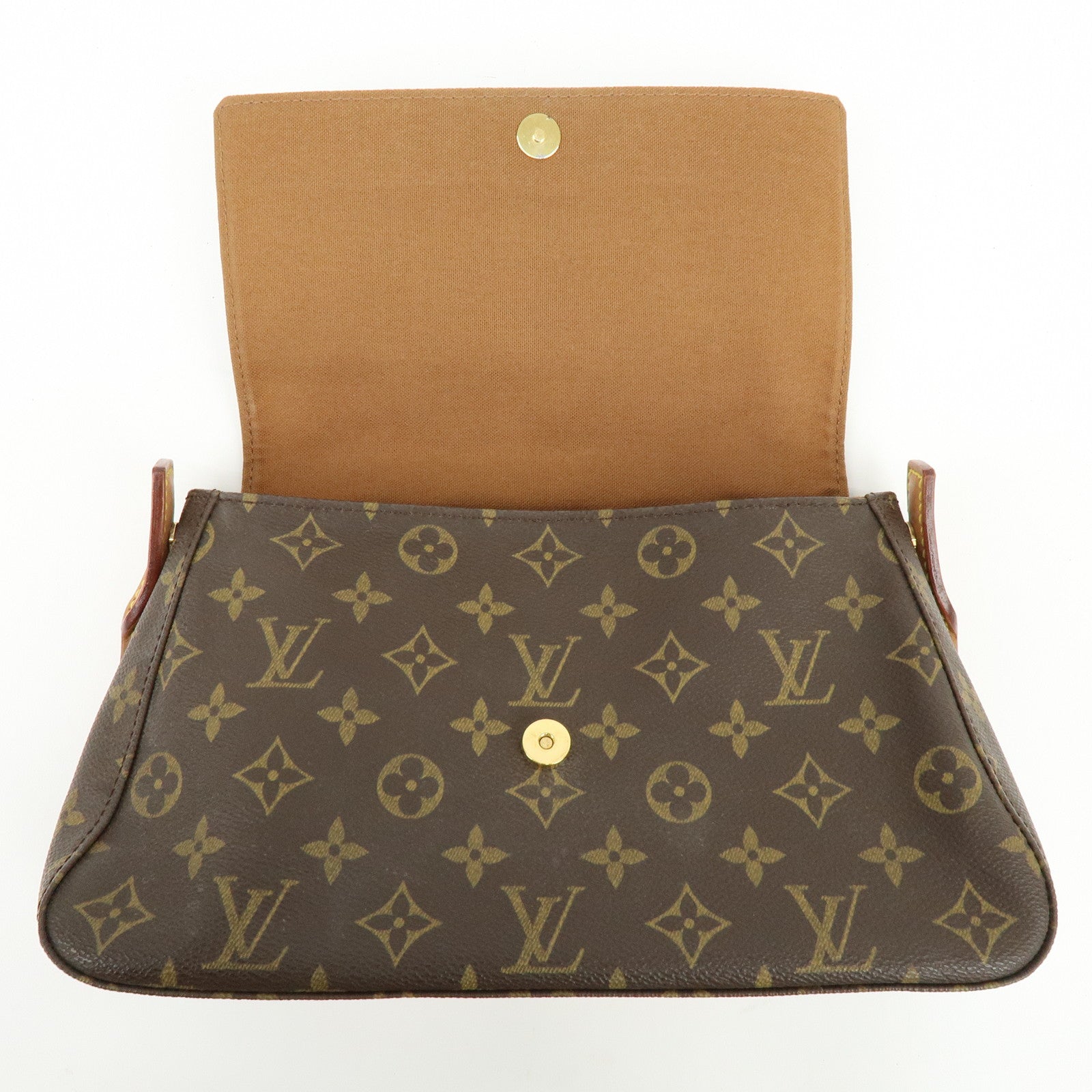 Louis Vuitton Monogram Mini Looping Shoulder Bag Brown M51147