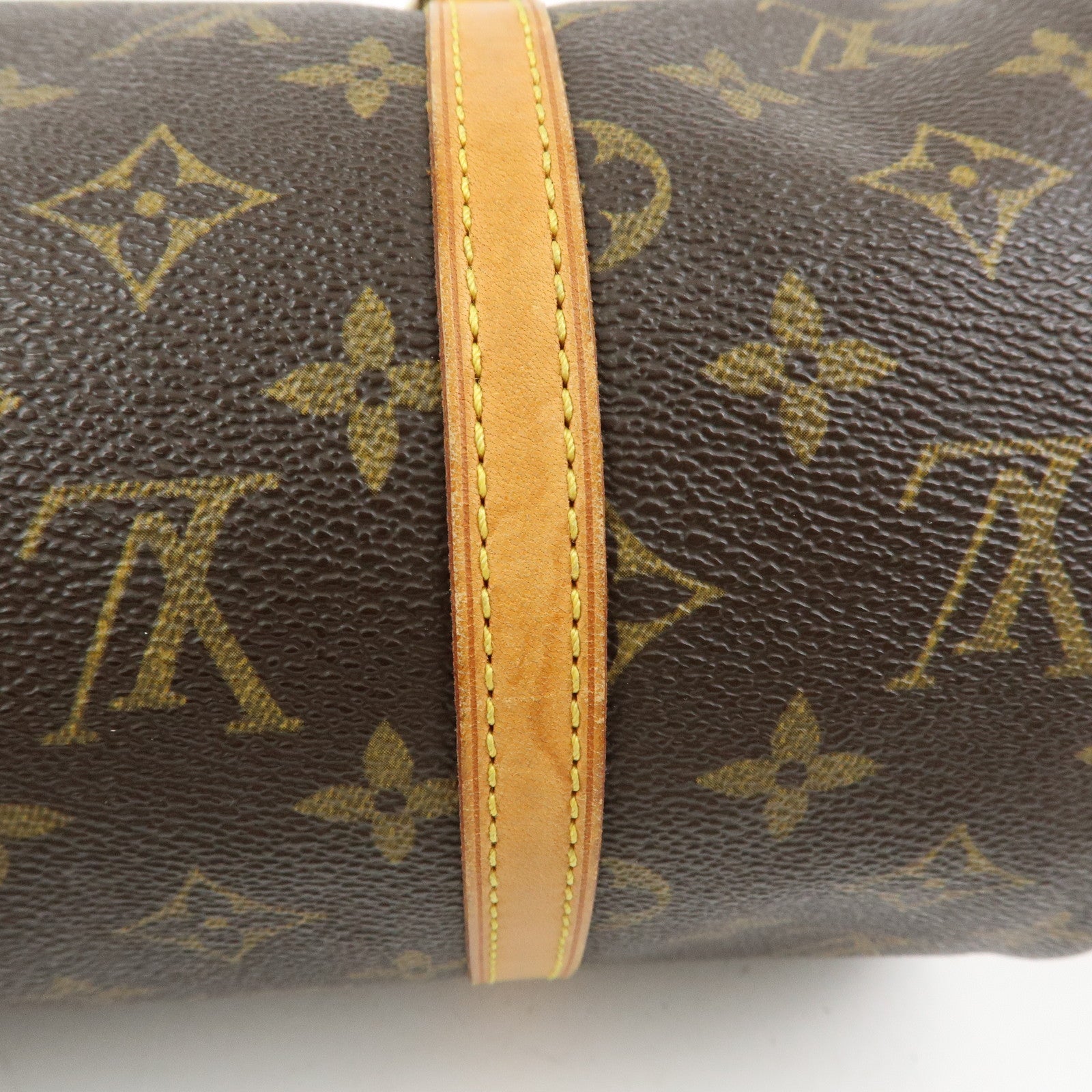 Louis Vuitton Monogram Papillon 30 Hand Bag Brown M51385