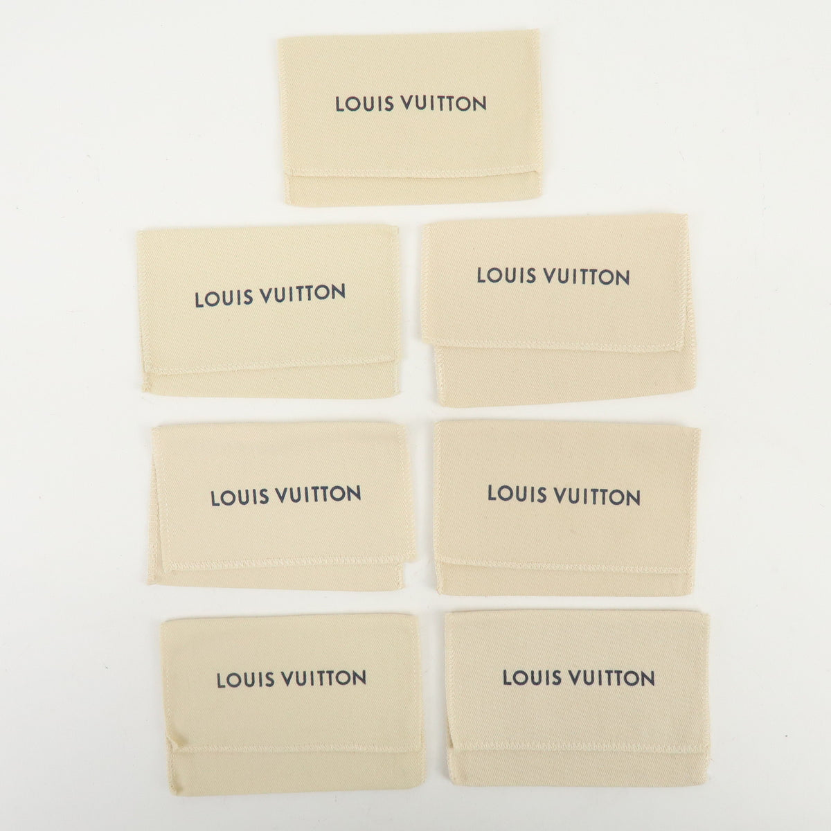 Louis Vuitton Lot of 30 Dust Bag Storage Bag Flap Drawstring Style
