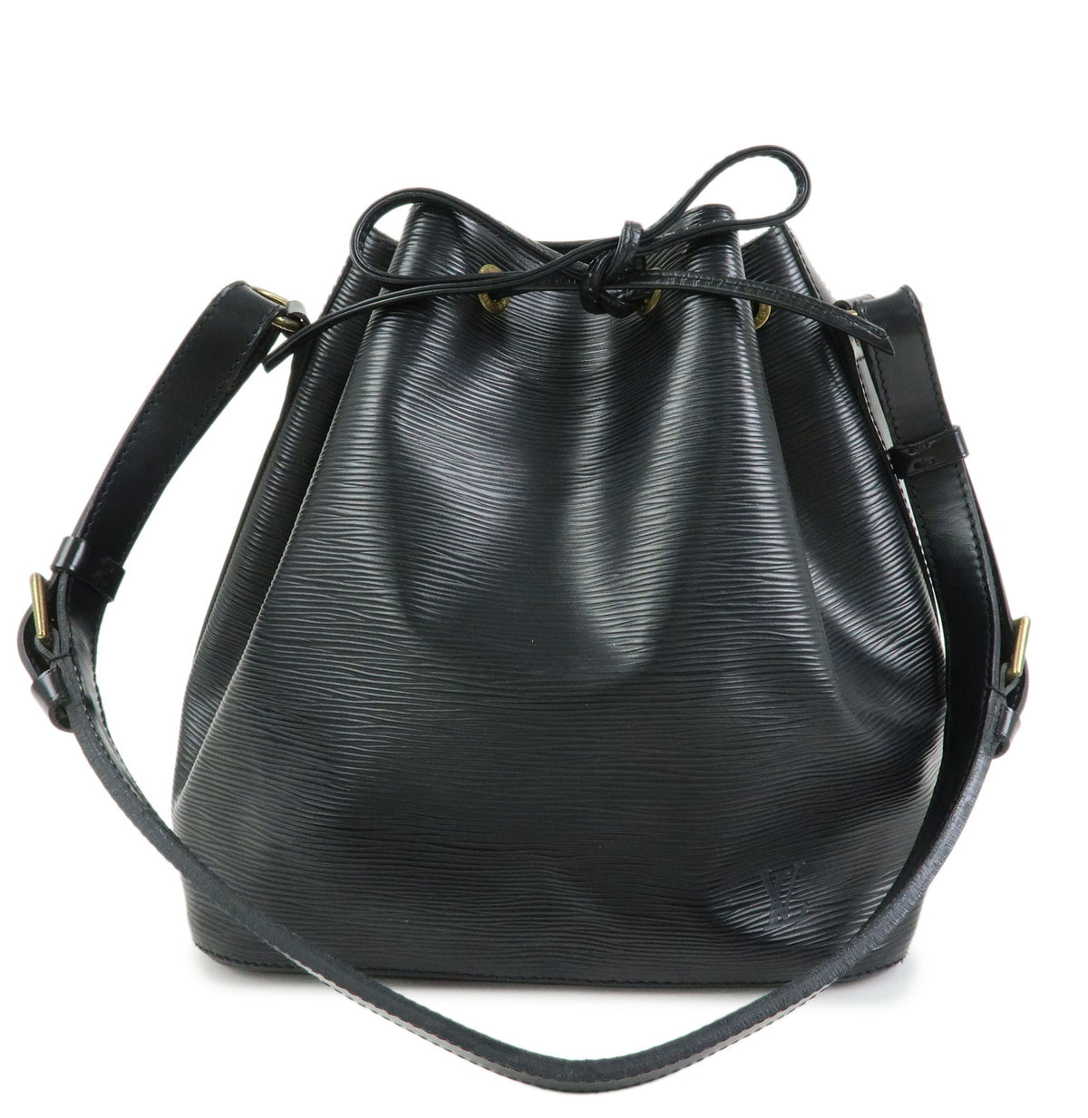 Louis Vuitton Epi Leather Petit Noe Shoulder Bag Noir Black M59012
