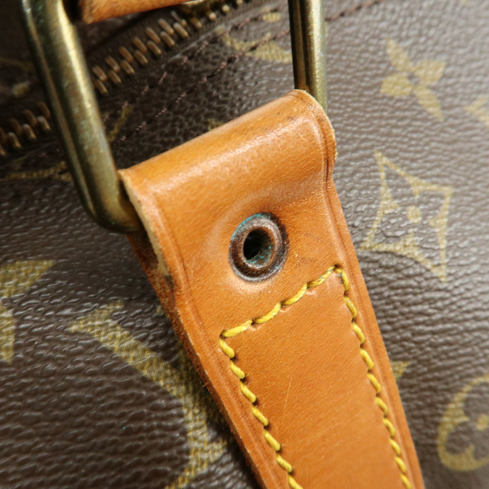 Louis Vuitton Monogram Keep All 55 Boston Bag Brown M41414