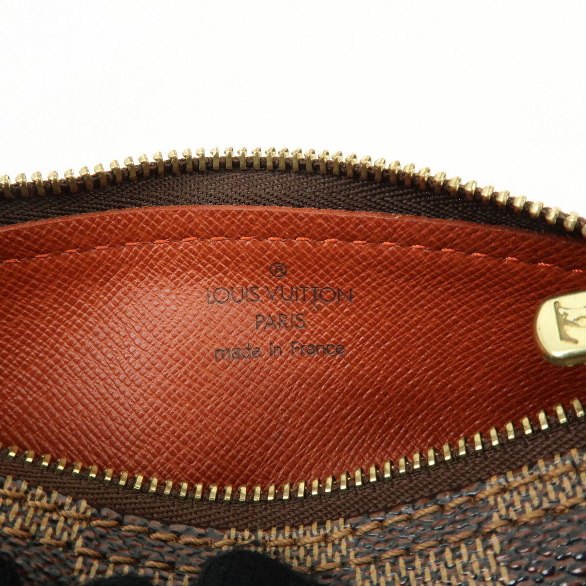Louis Vuitton Damier Mini Pouch for Papillon Bag Ebene