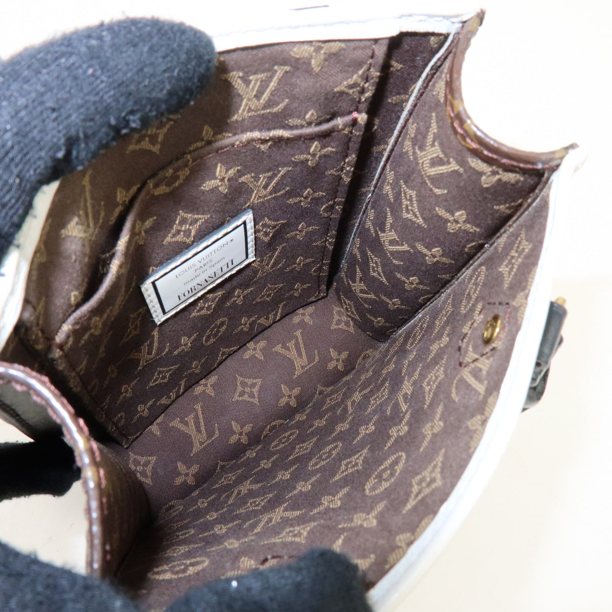 Louis Vuitton Monogram Petit Sac Plat x Fornasetti 2Way Bag M80991