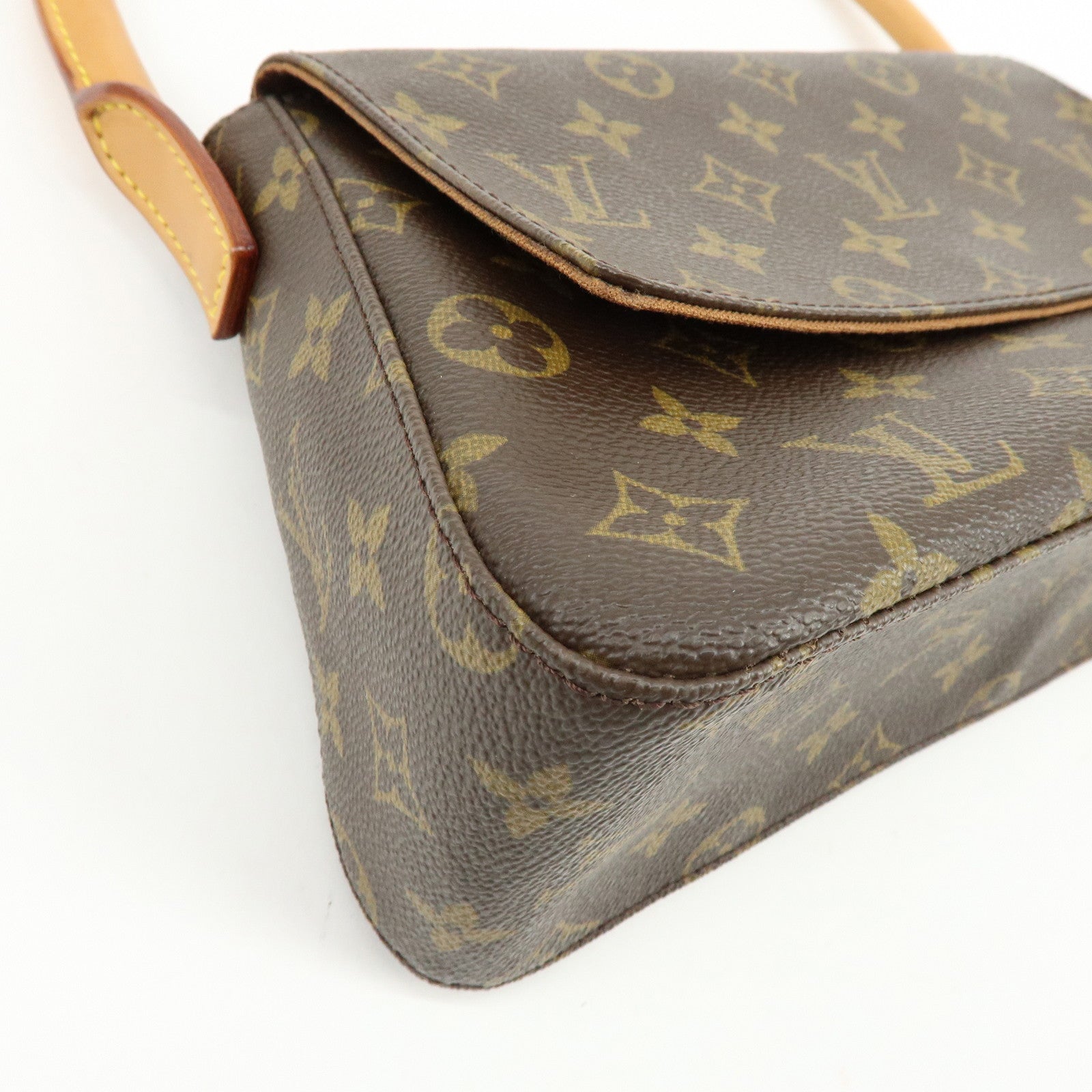Louis Vuitton Monogram Mini Looping Shoulder Bag Brown M51147