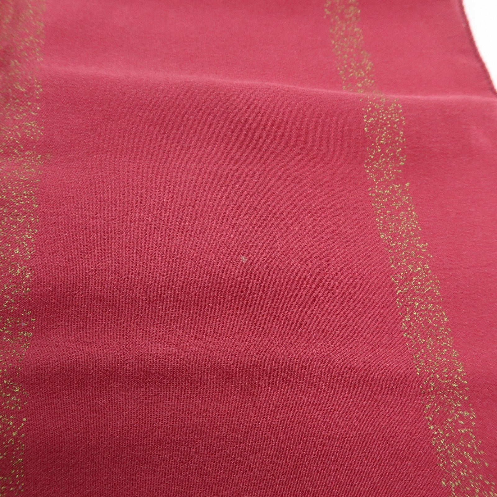 BALENCIAGA Silk 100% Scarf Floral Design Wine Red Yellow Blue