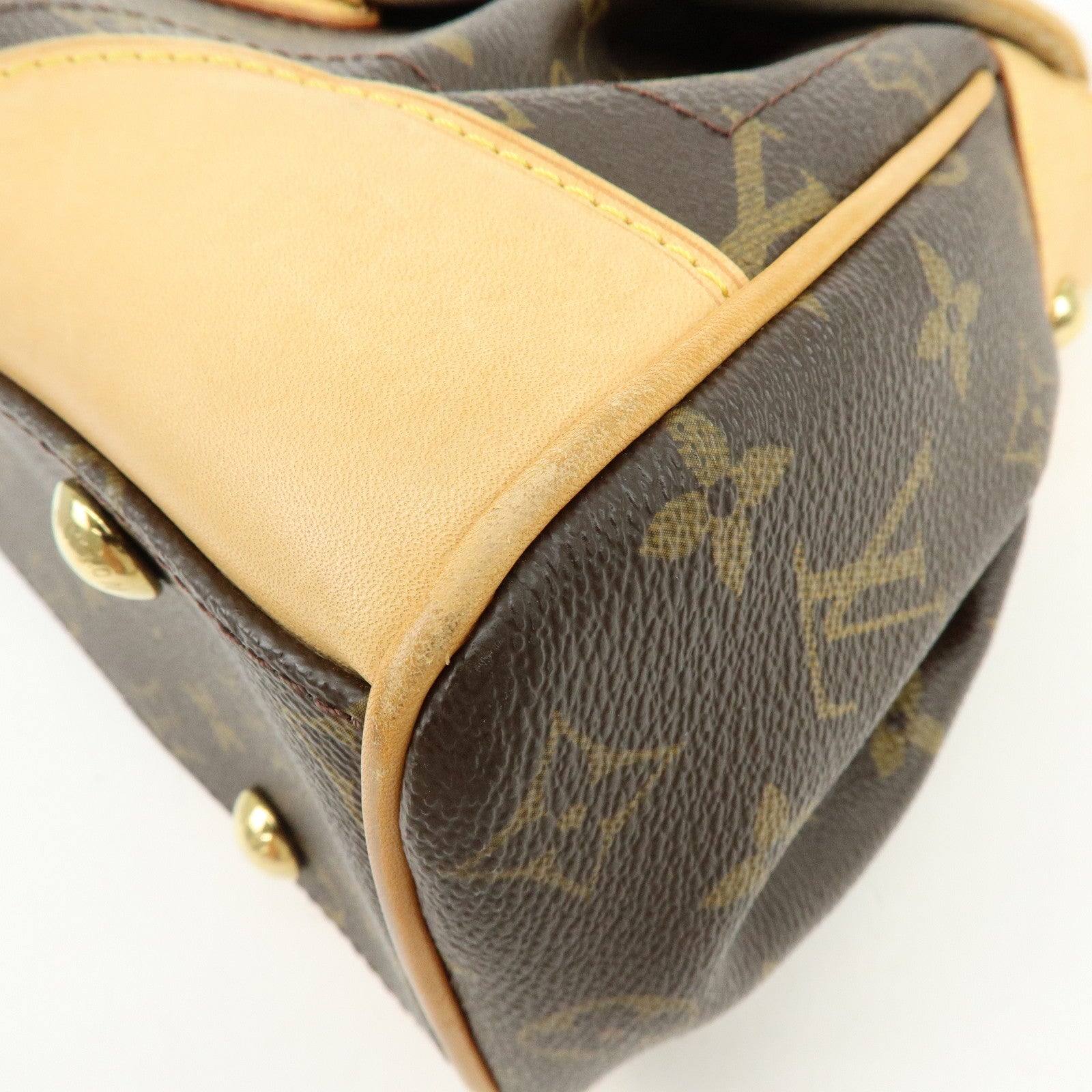 Louis Vuitton Monogram Beverly MM Shoulder Bag Hand Bag Brown M40121