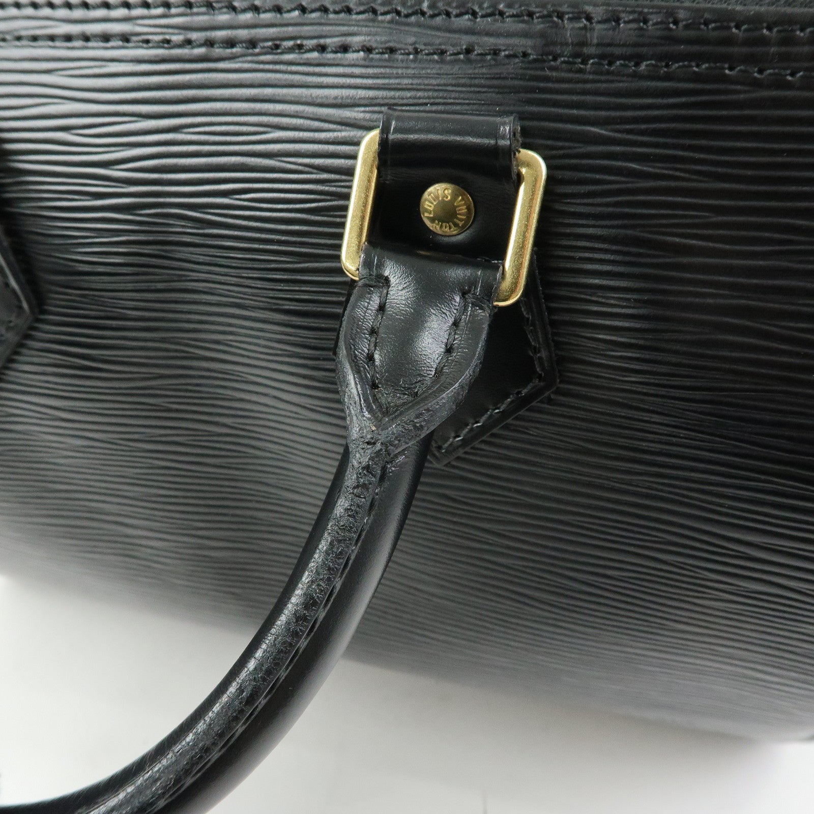 Louis Vuitton Epi Speedy 25 Boston Bag Hand Bag Noir Black M43012
