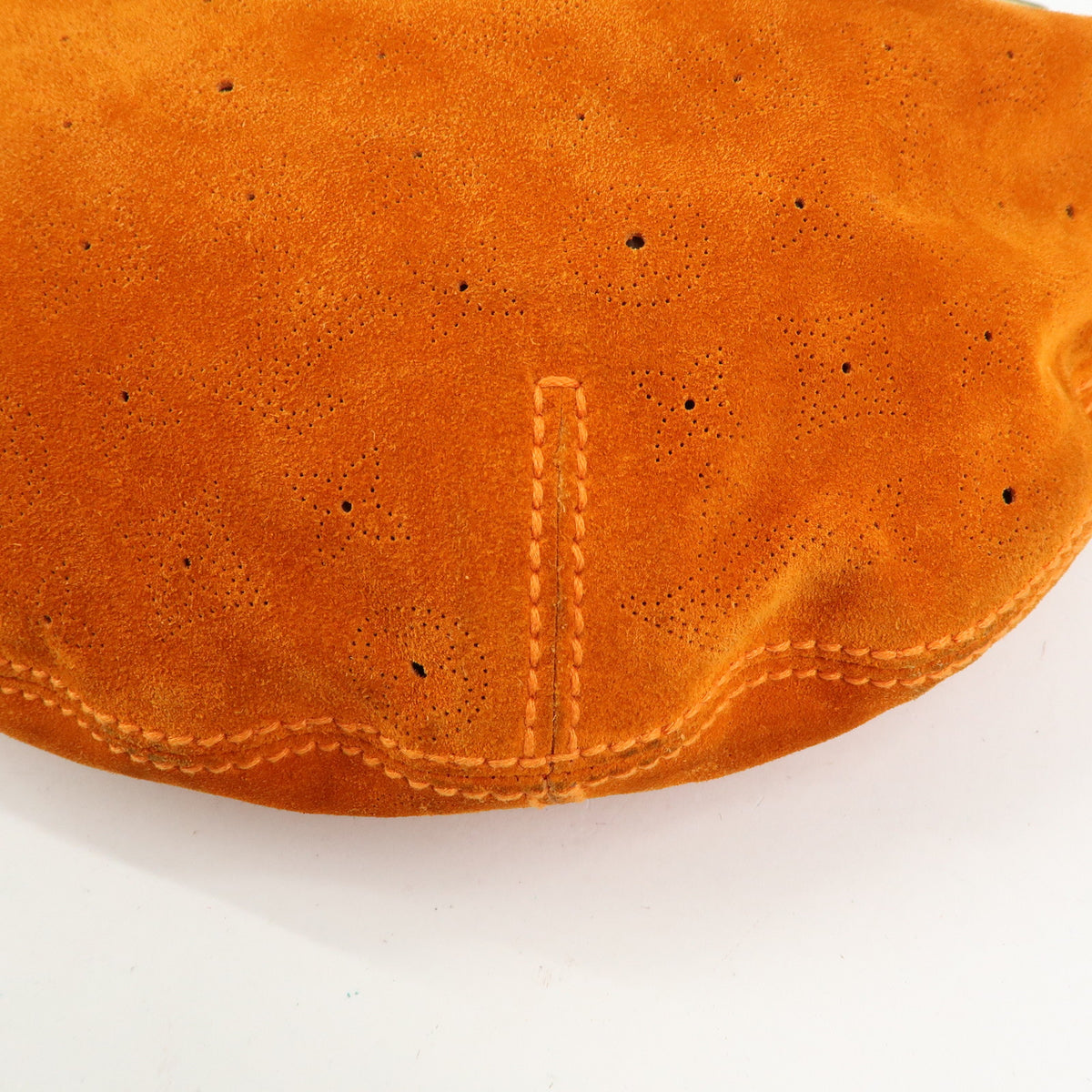 Louis Vuitton Monogram Onata GM Suede Shoulder Bag Orange M95119