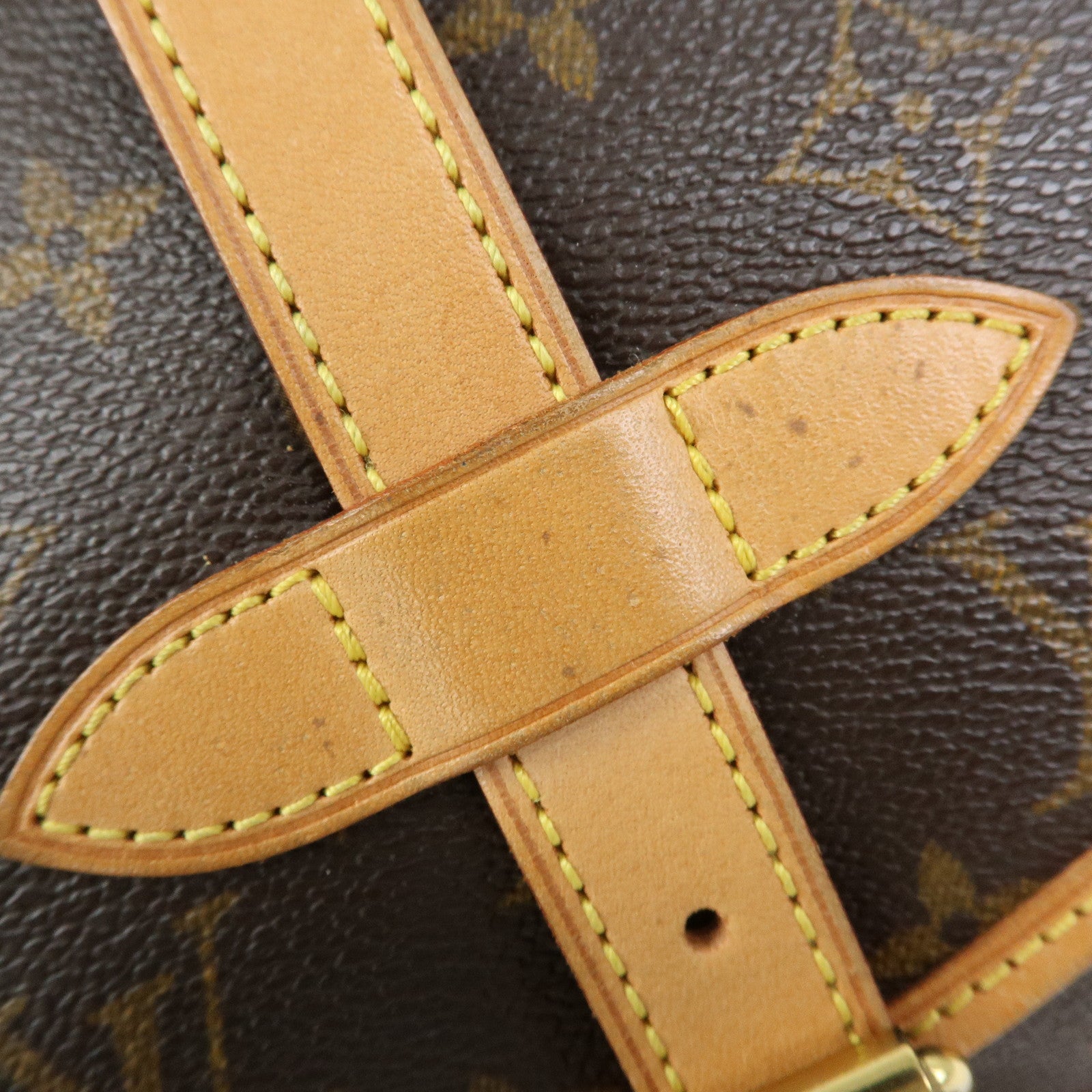 Louis Vuitton Monogram Saumur 30 Shoulder Crossbody Bag Brown M42256