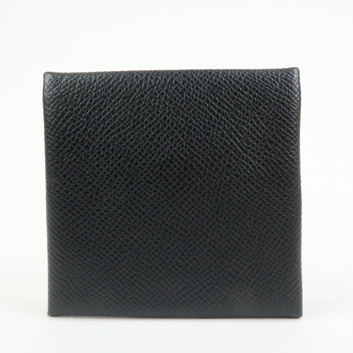HERMES Bastia Veau Epsoｍ A Stamped Coin Case Coin Purse Black