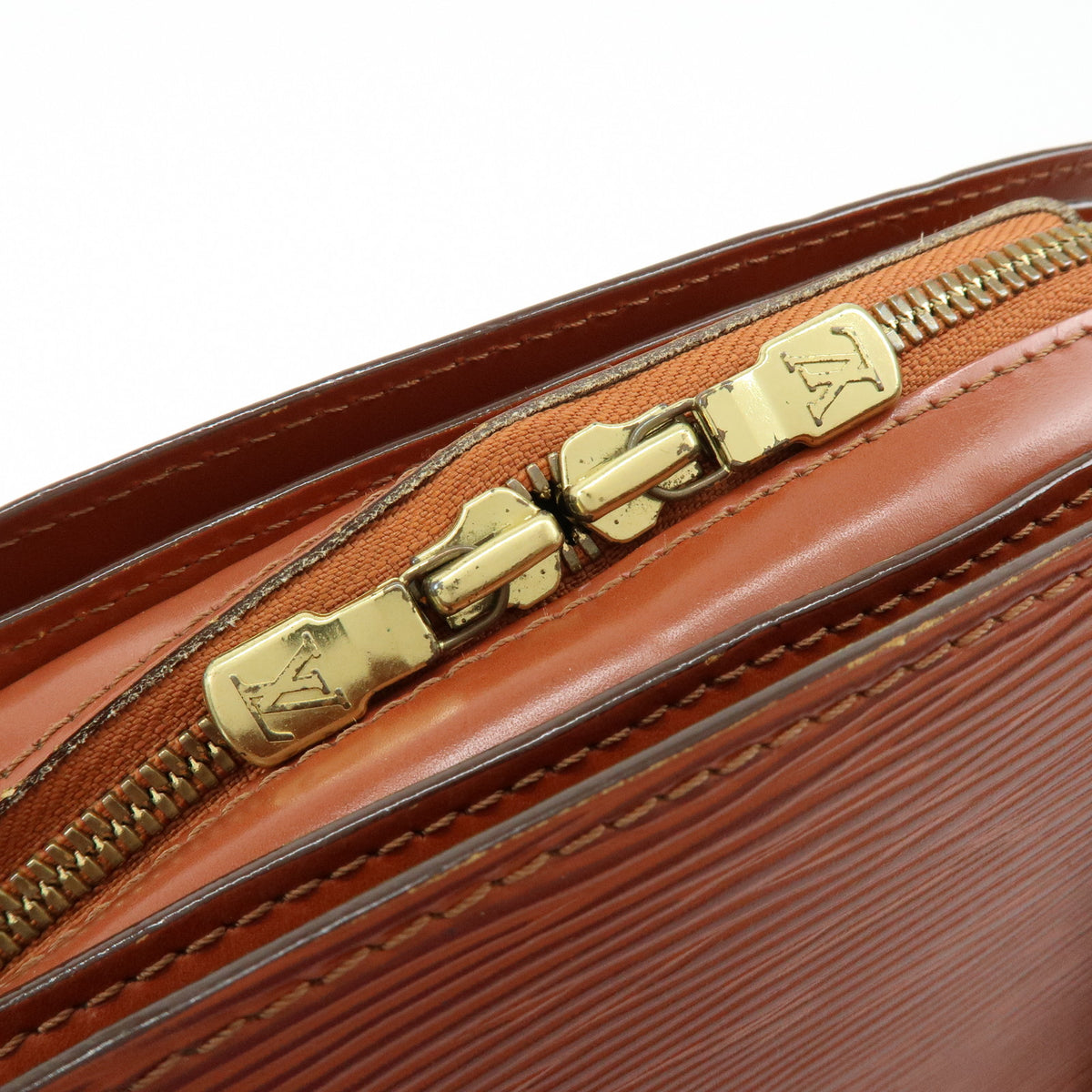Luois Vuitton Epi Leather Pont Neuf Hand Bag Kenya Brown M52053