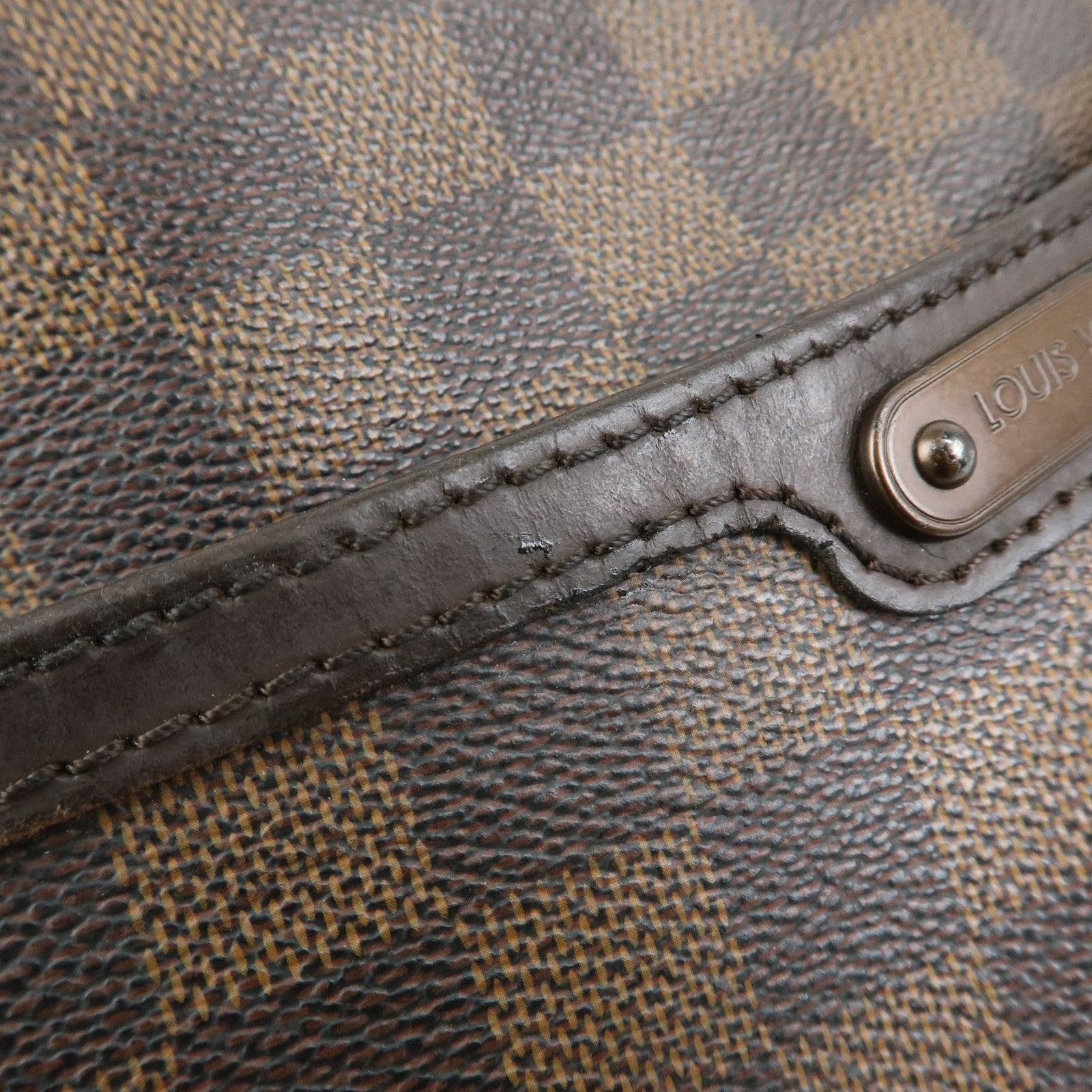 Louis Vuitton Damier Bloomsbury PM Shoulder Crossbody Bag Brown N42251
