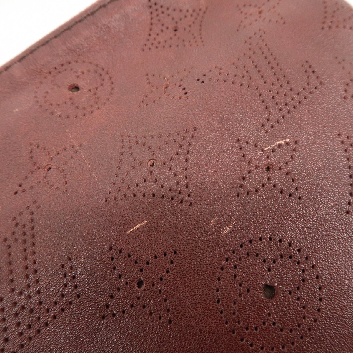 Louis Vuitton Monogram Onata Cuir Pochette Onata Aubergine M40003