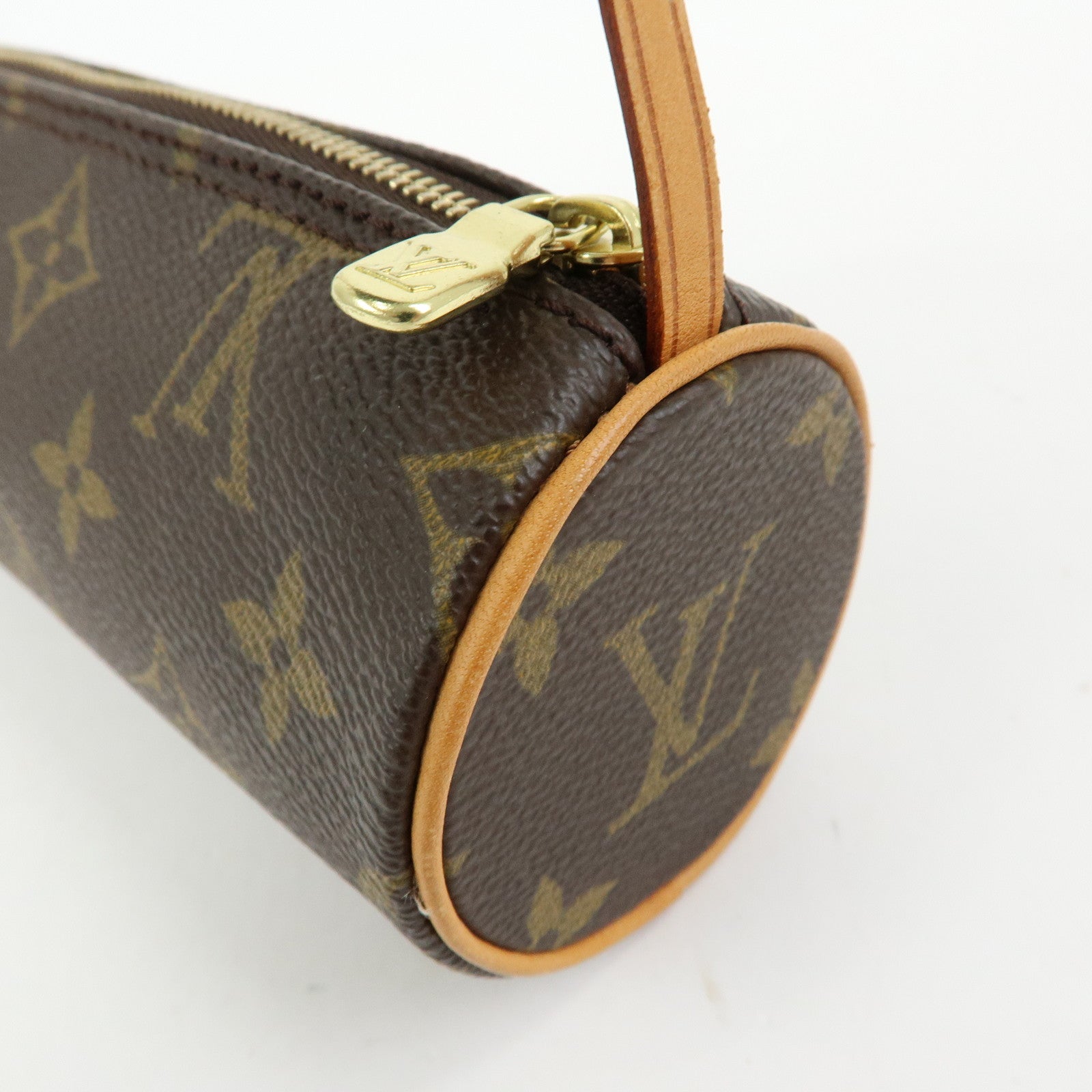 Louis Vuitton Monogram Mini Pouch for Papillon Bag Brown