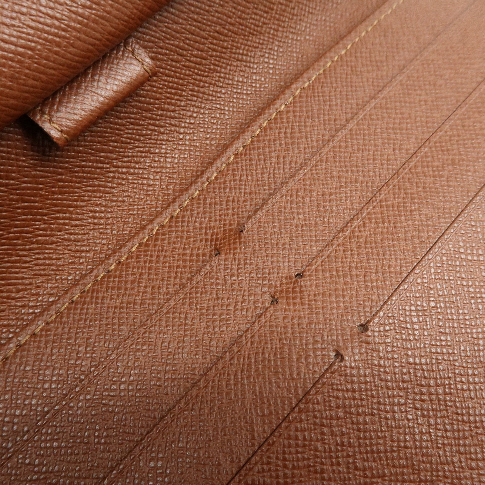 Louis Vuitton Monogram Porte Tresor International Wallet Brown M61215