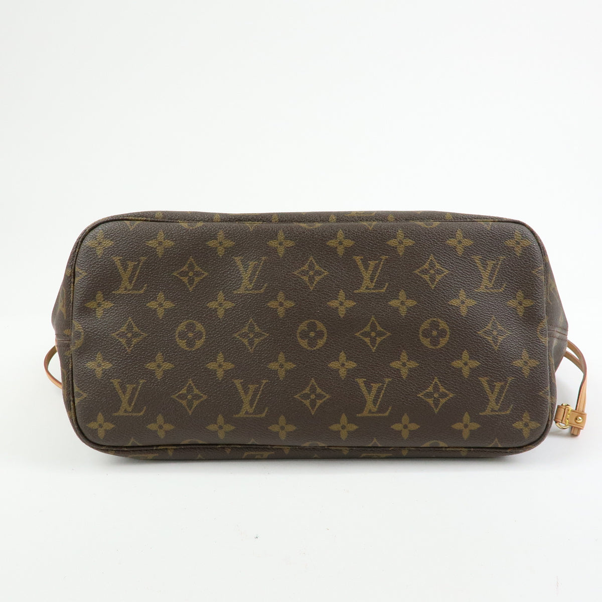 Louis Vuitton Monogram Neverfull MM Tote Shoulder Bag Brown M40156