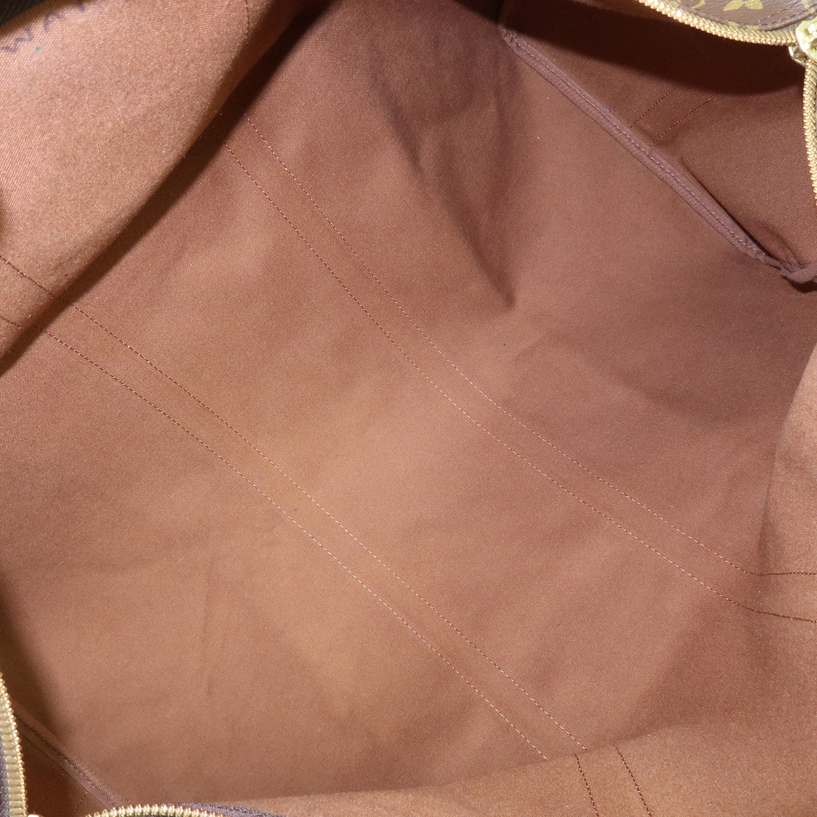 Louis Vuitton Keep All Bandouliere 55 Boston Bag Hand Bag Brown M41414