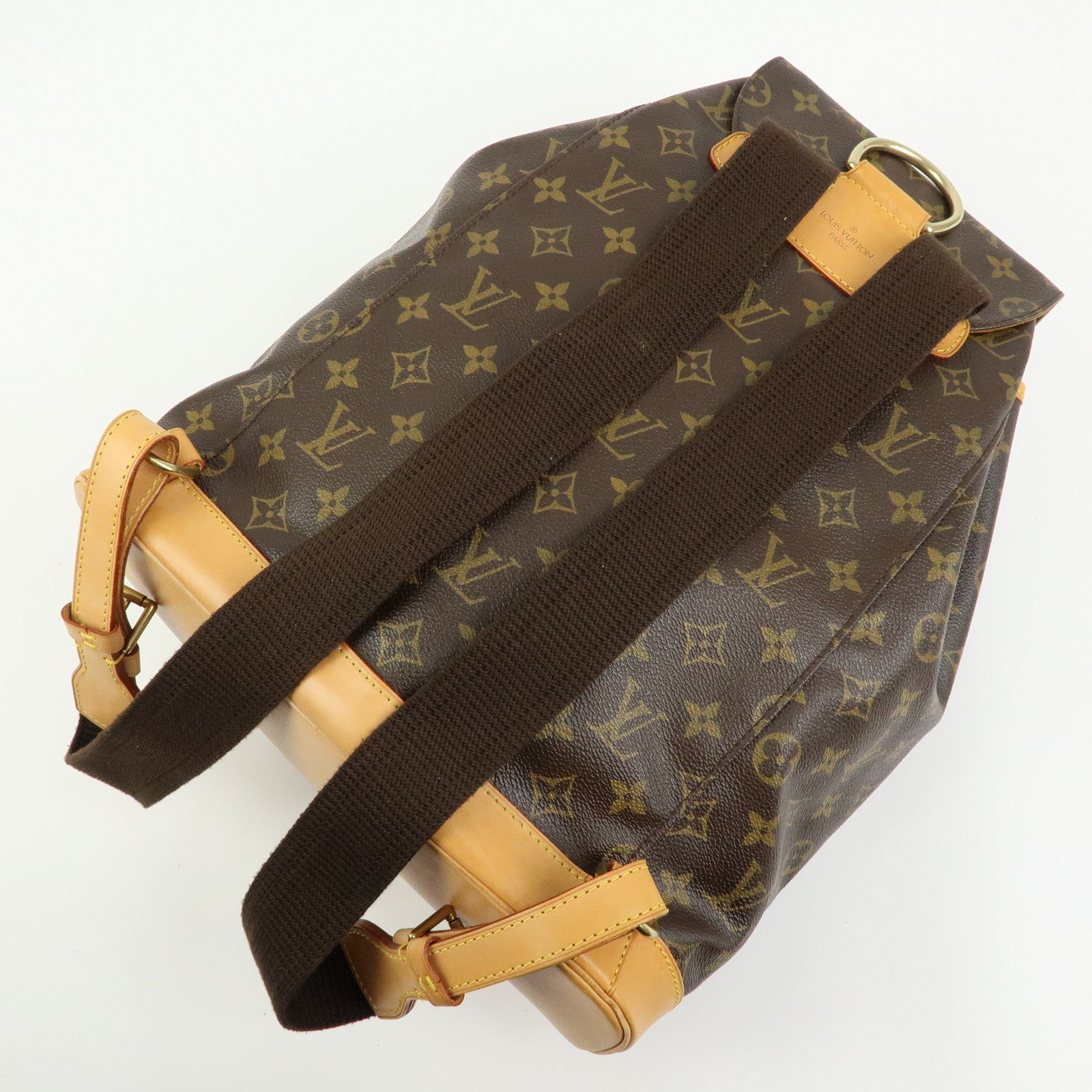 Louis Vuitton Monogram Montsouris GM Backpack Brown M51135