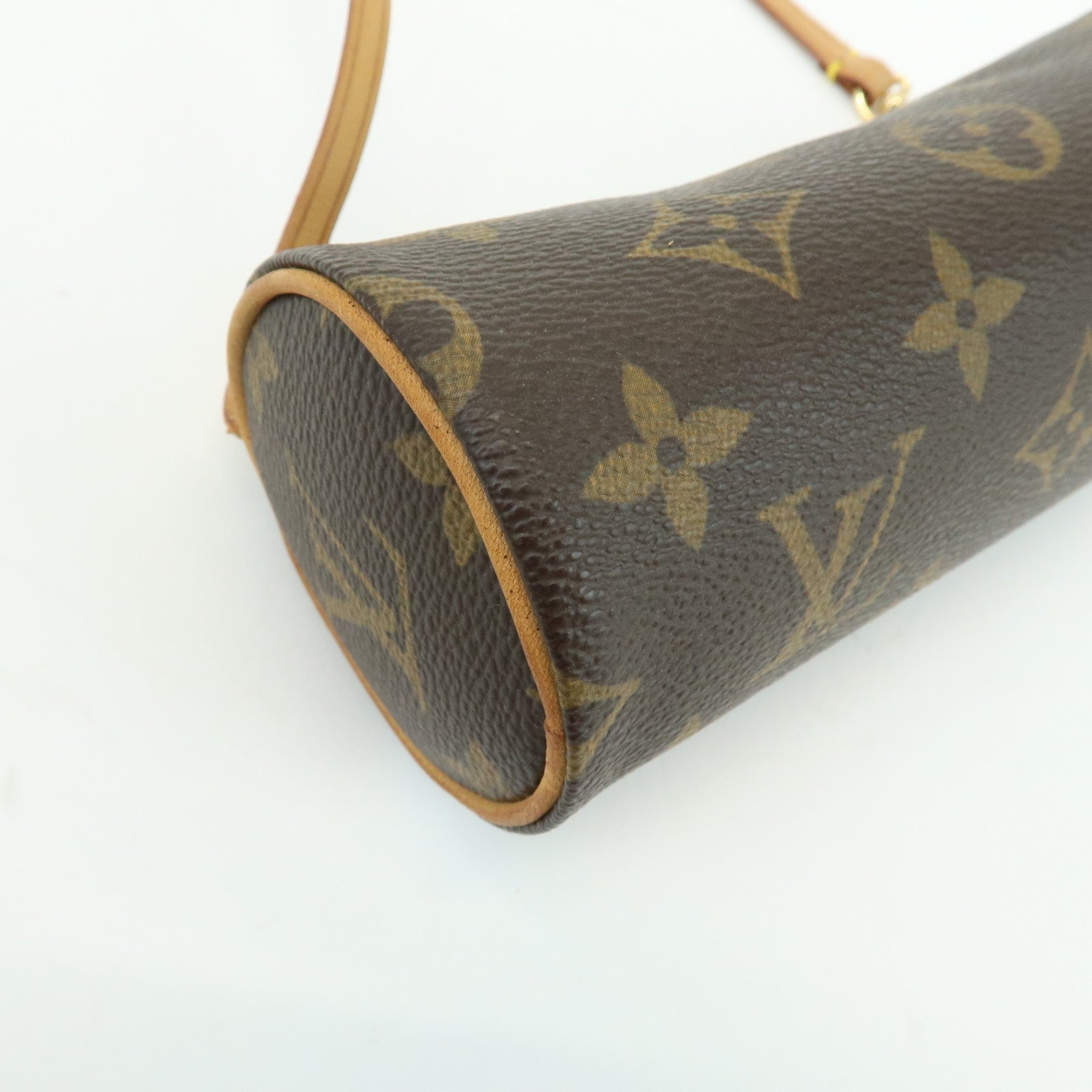 Louis Vuitton Monogram Canvas Mini Pouch for Papillon Bag Brown