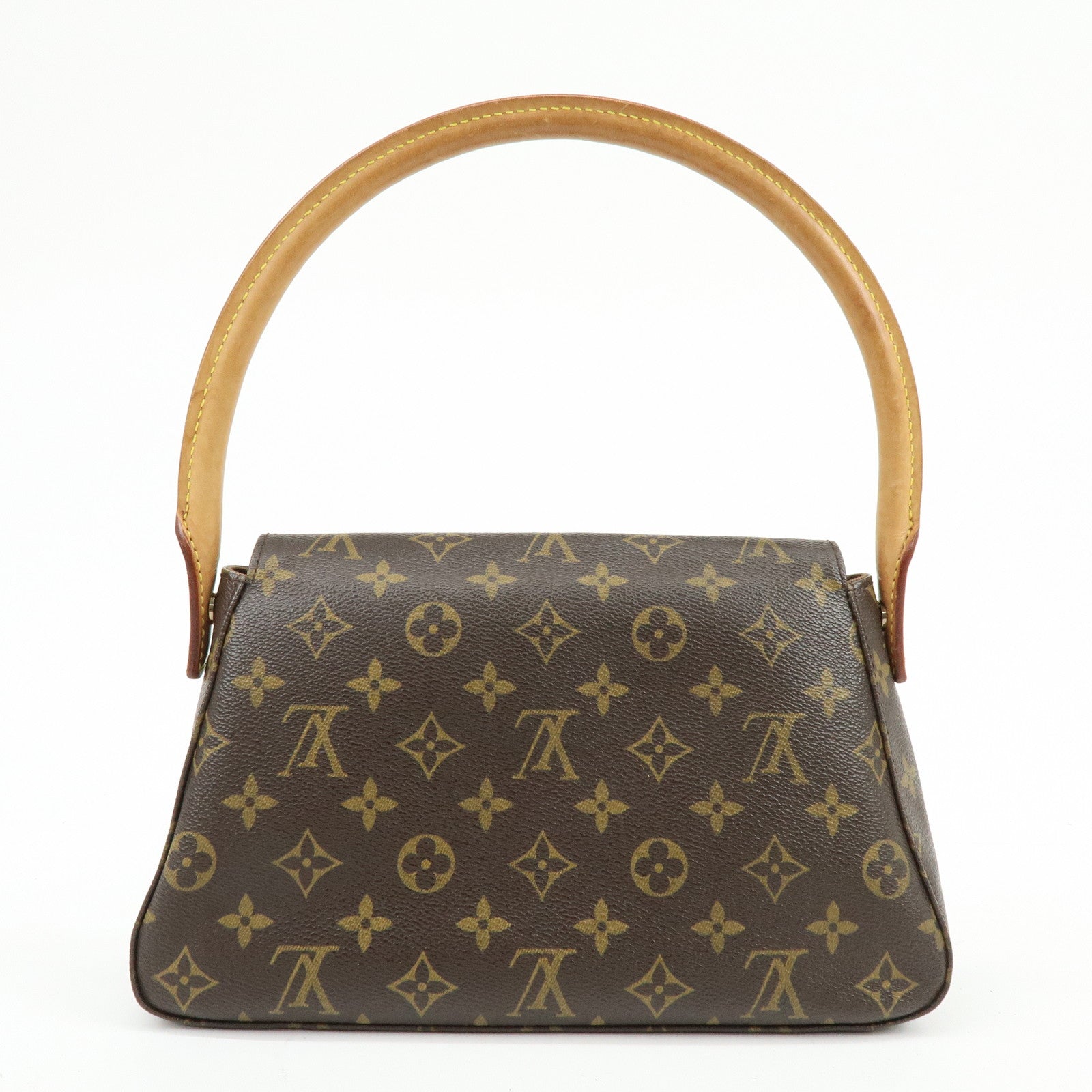 Louis Vuitton Monogram Mini Looping Shoulder Bag Brown M51147