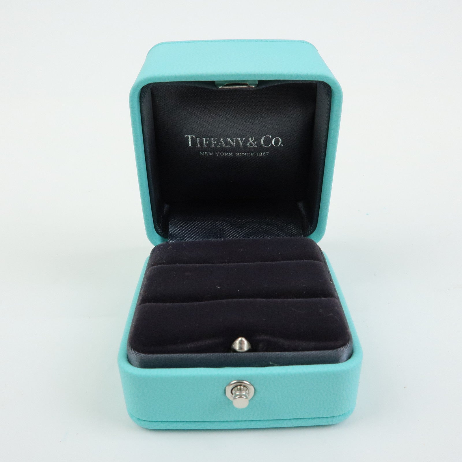 Tiffany&Co. Set of 3 Jewelry Box For Pair Ring Tiffany Blue