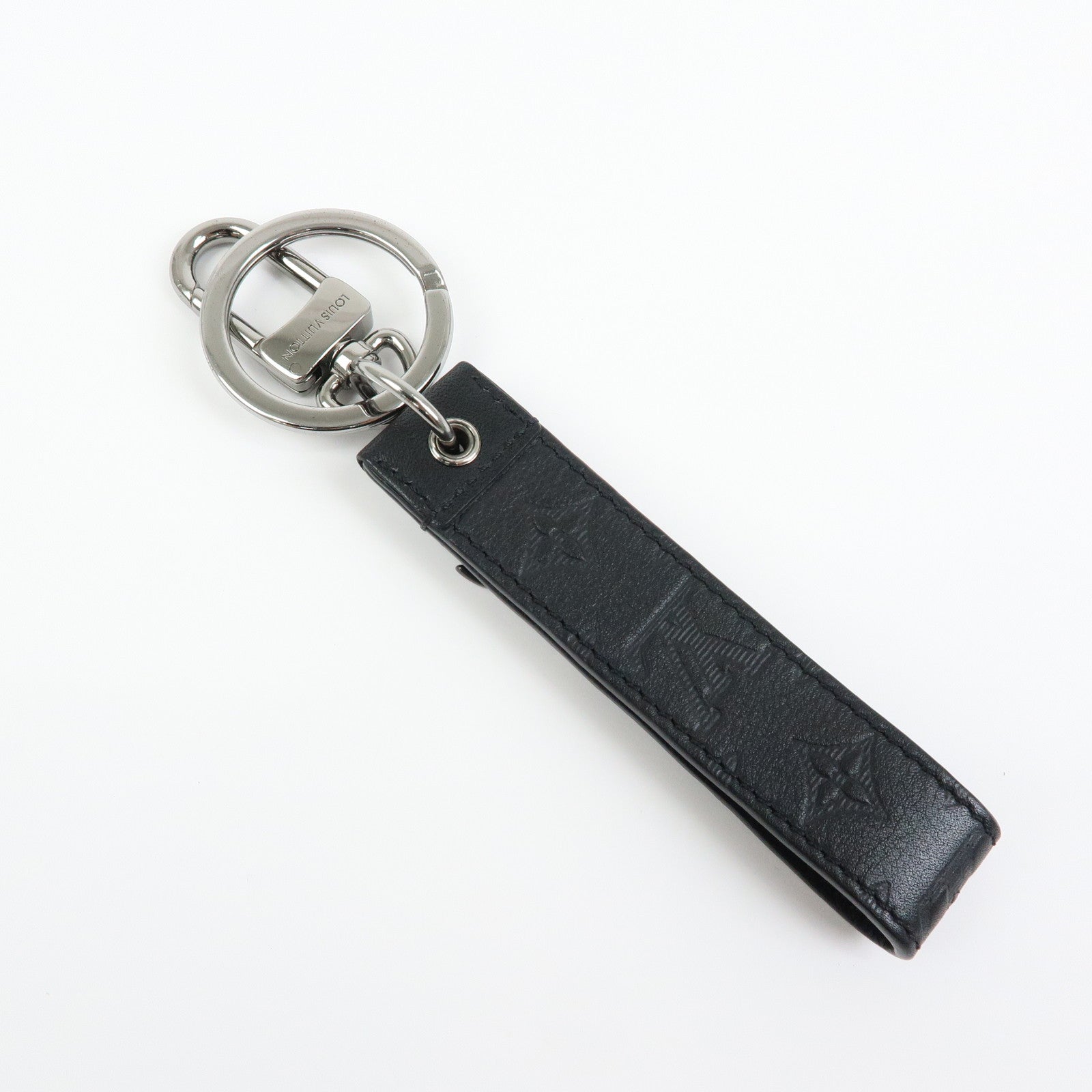 Louis Vuitton Monogram Shadow Porte Cles Dragonne Key Holder M68675